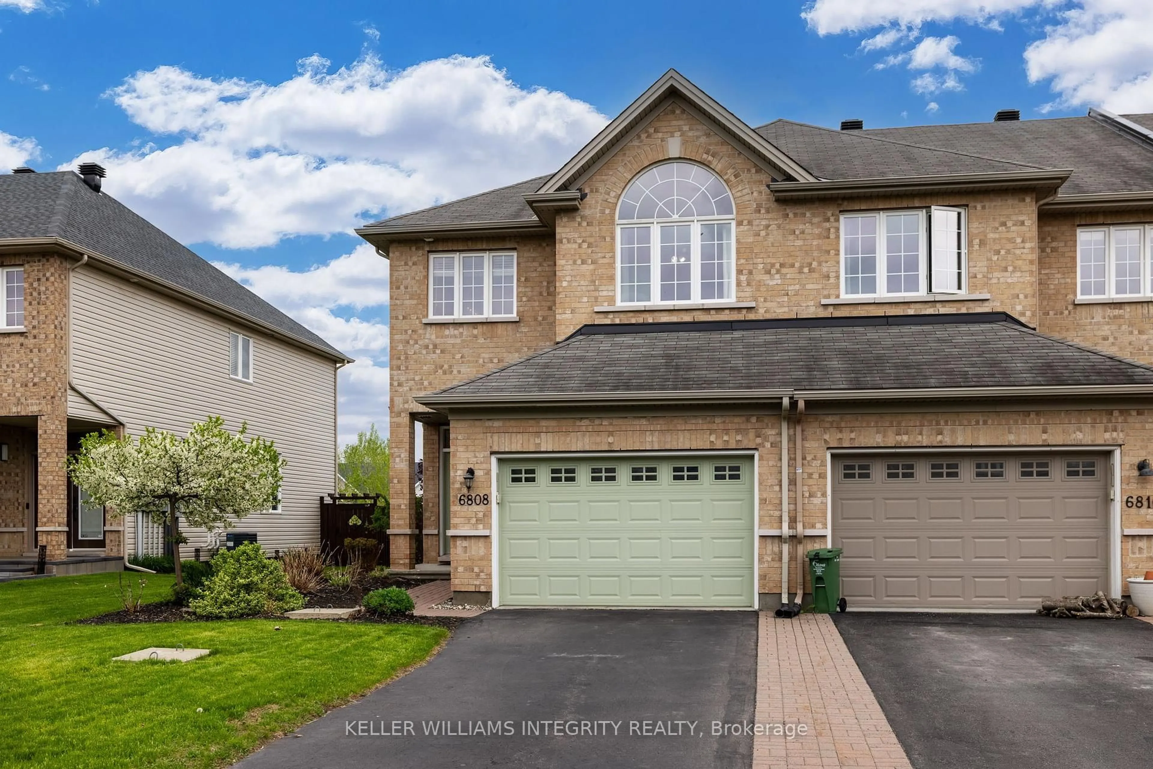 Home with vinyl exterior material, street for 6808 Breanna Cardill St, Greely Ontario K4P 0C3