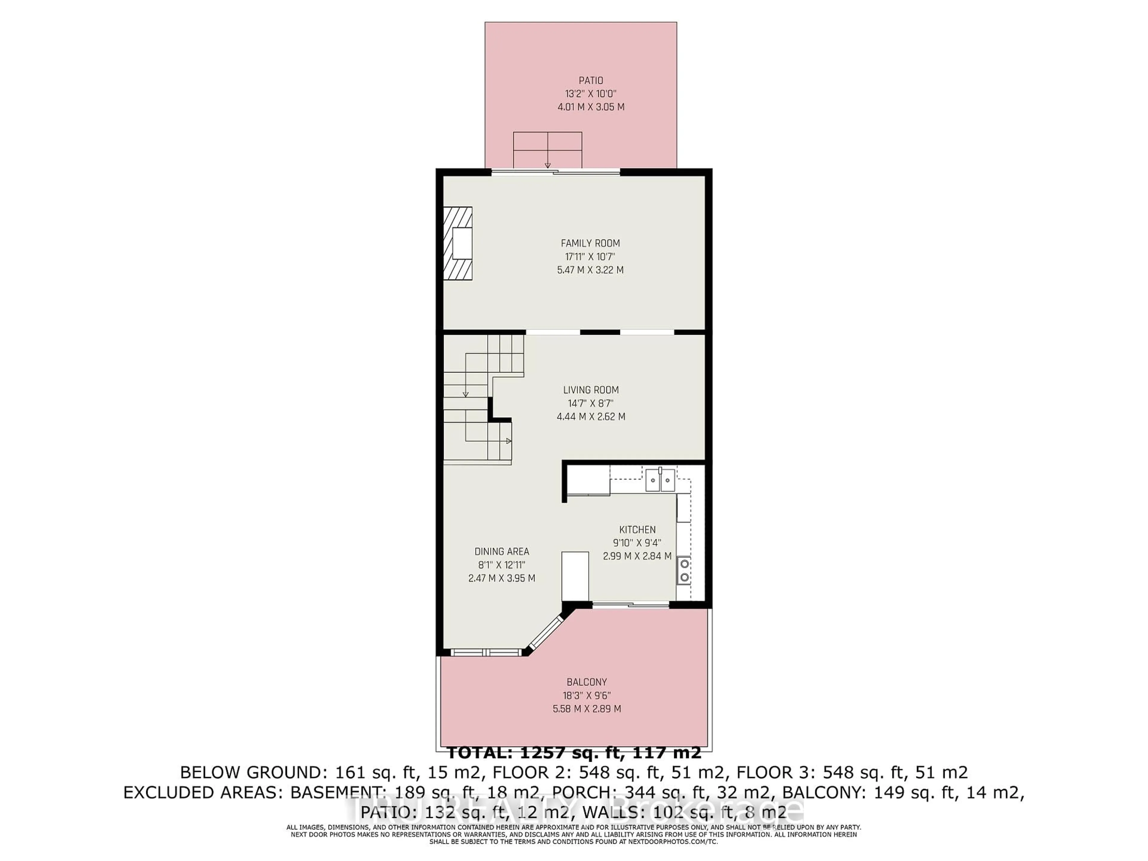 Floor plan for 1118 Chimney Hill Way, Ottawa Ontario K1J 8Z6