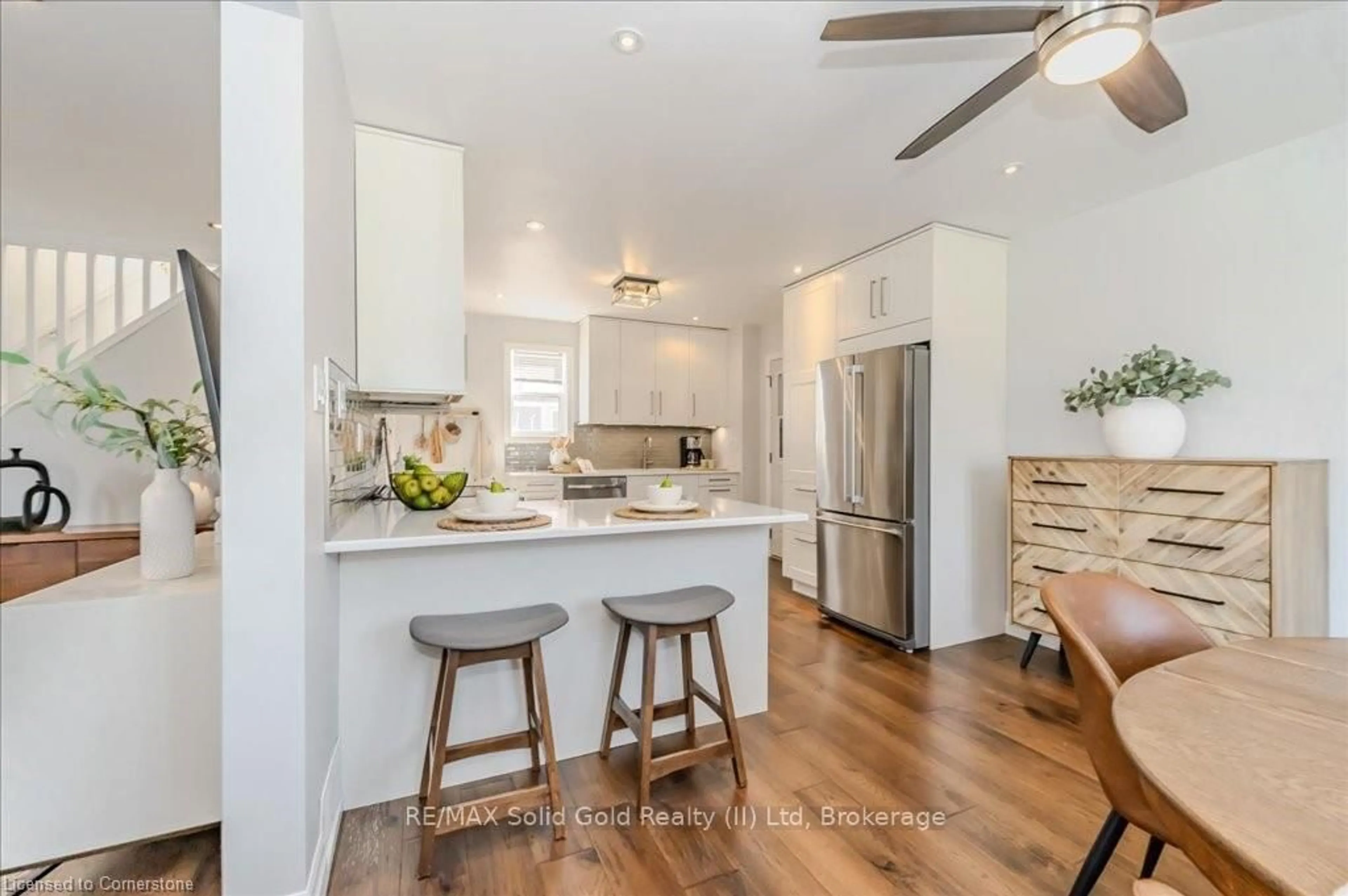Open concept kitchen, unknown for 30 Onward Ave, Kitchener Ontario N2H 3J7