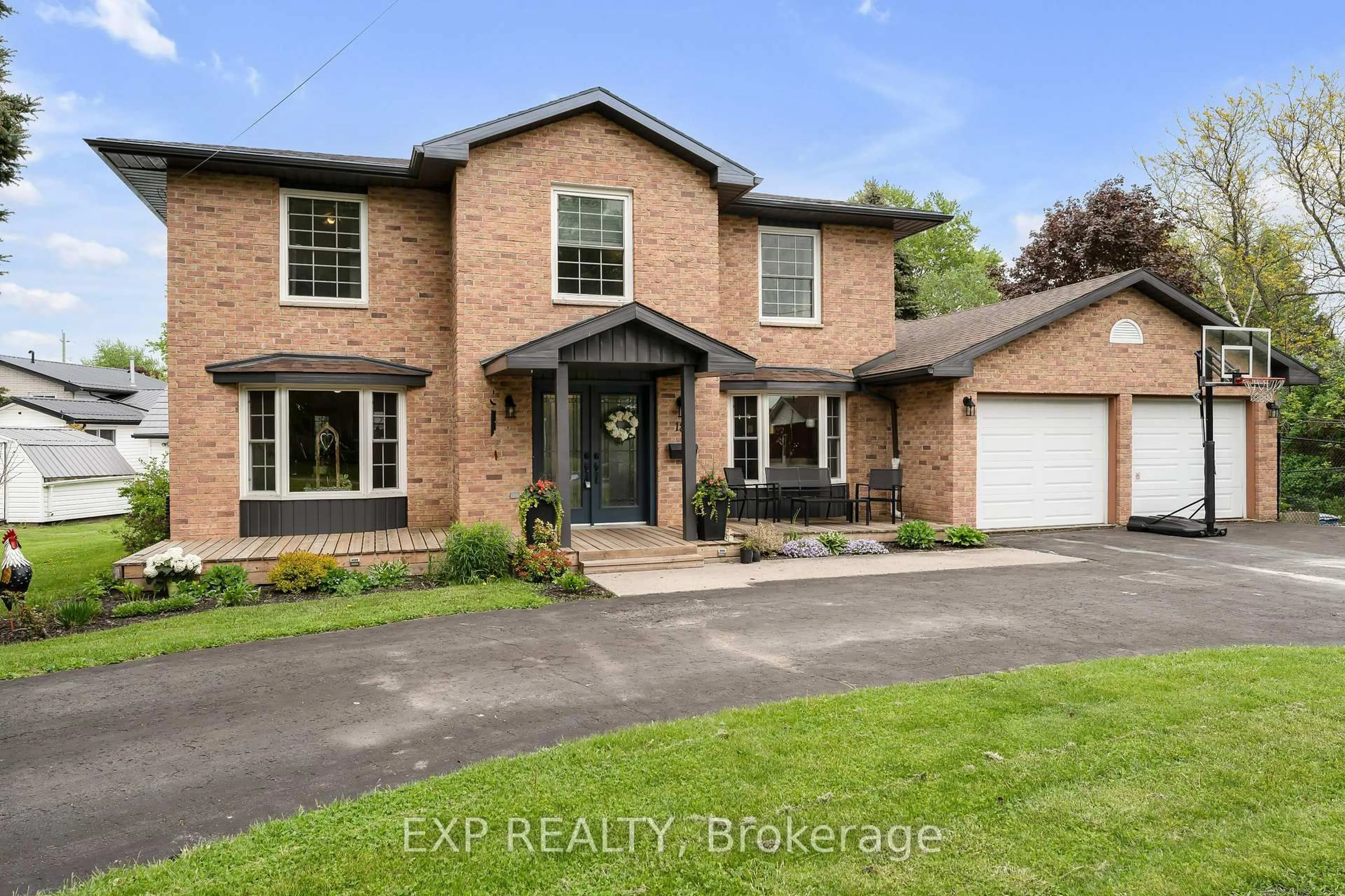 Home with brick exterior material, street for 18 Riverview Dr, Greater Napanee Ontario K7R 3A1