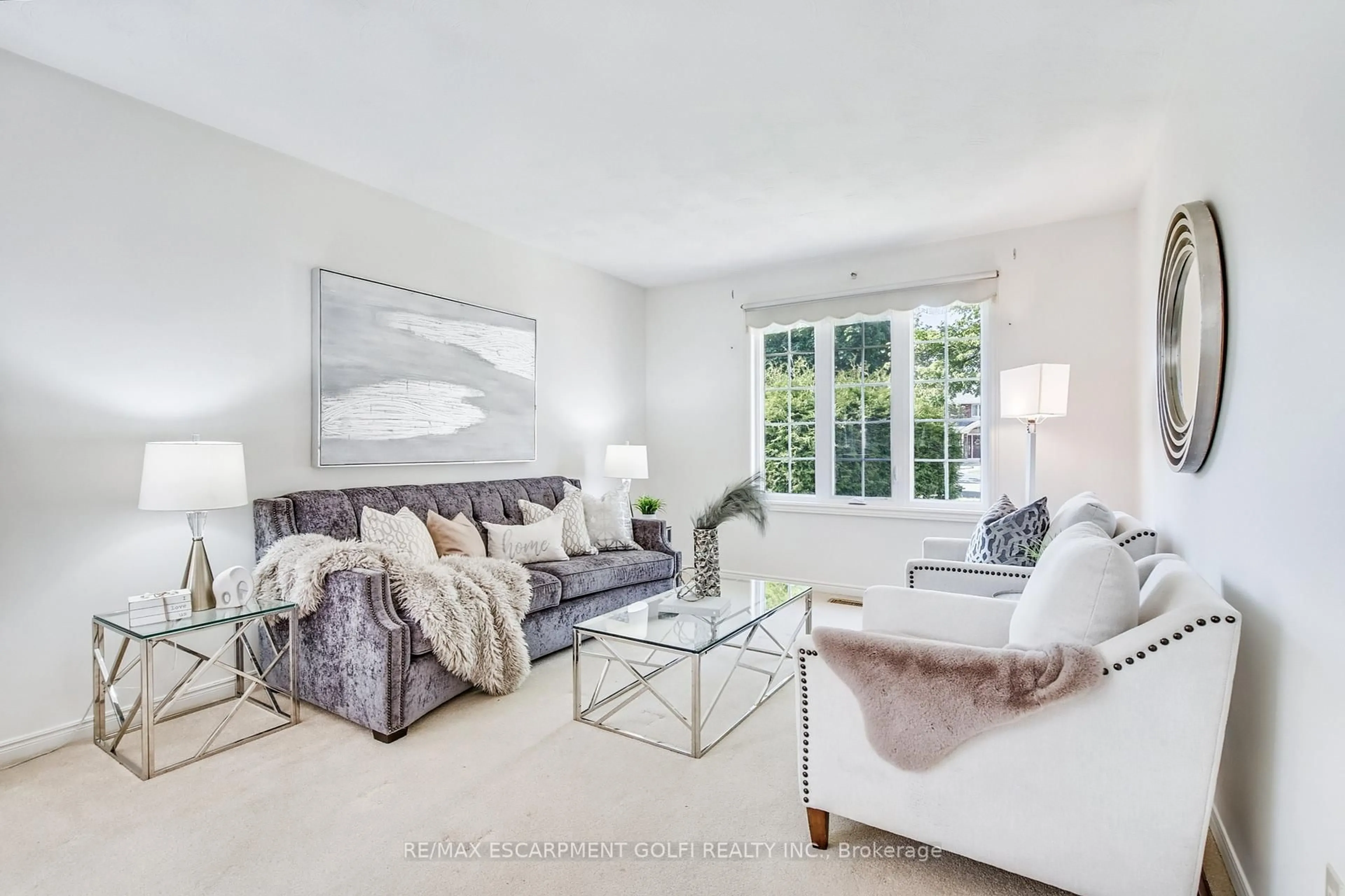Living room with furniture, unknown for 47 Winter Way, Brantford Ontario N3T 6G4