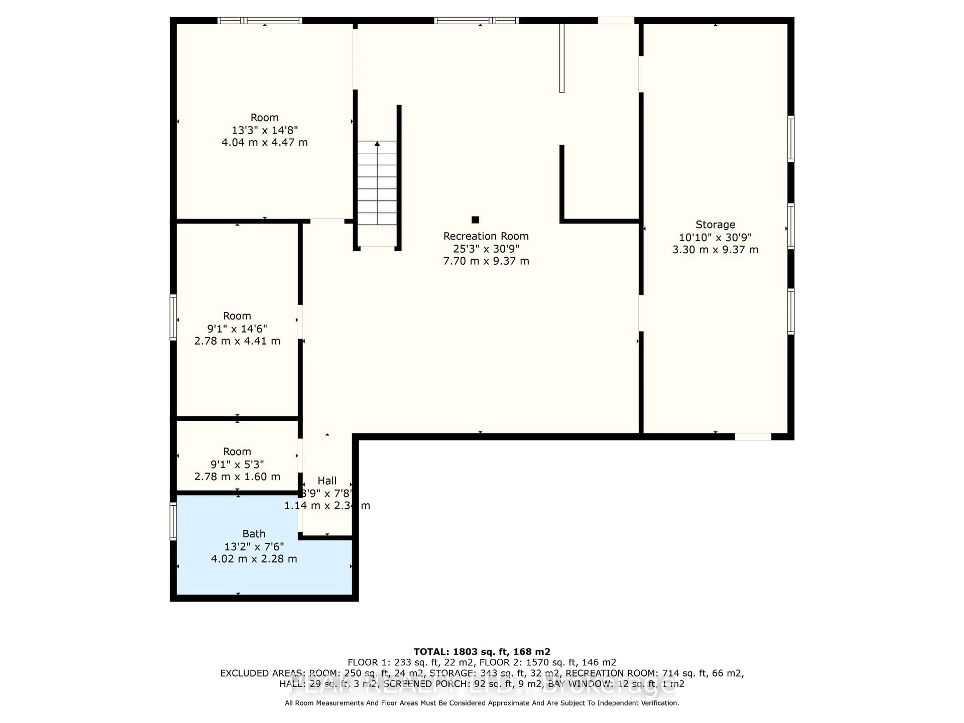 Floor plan for 1958 County Rd 7 Rd, Prince Edward County Ontario K0K 2T0