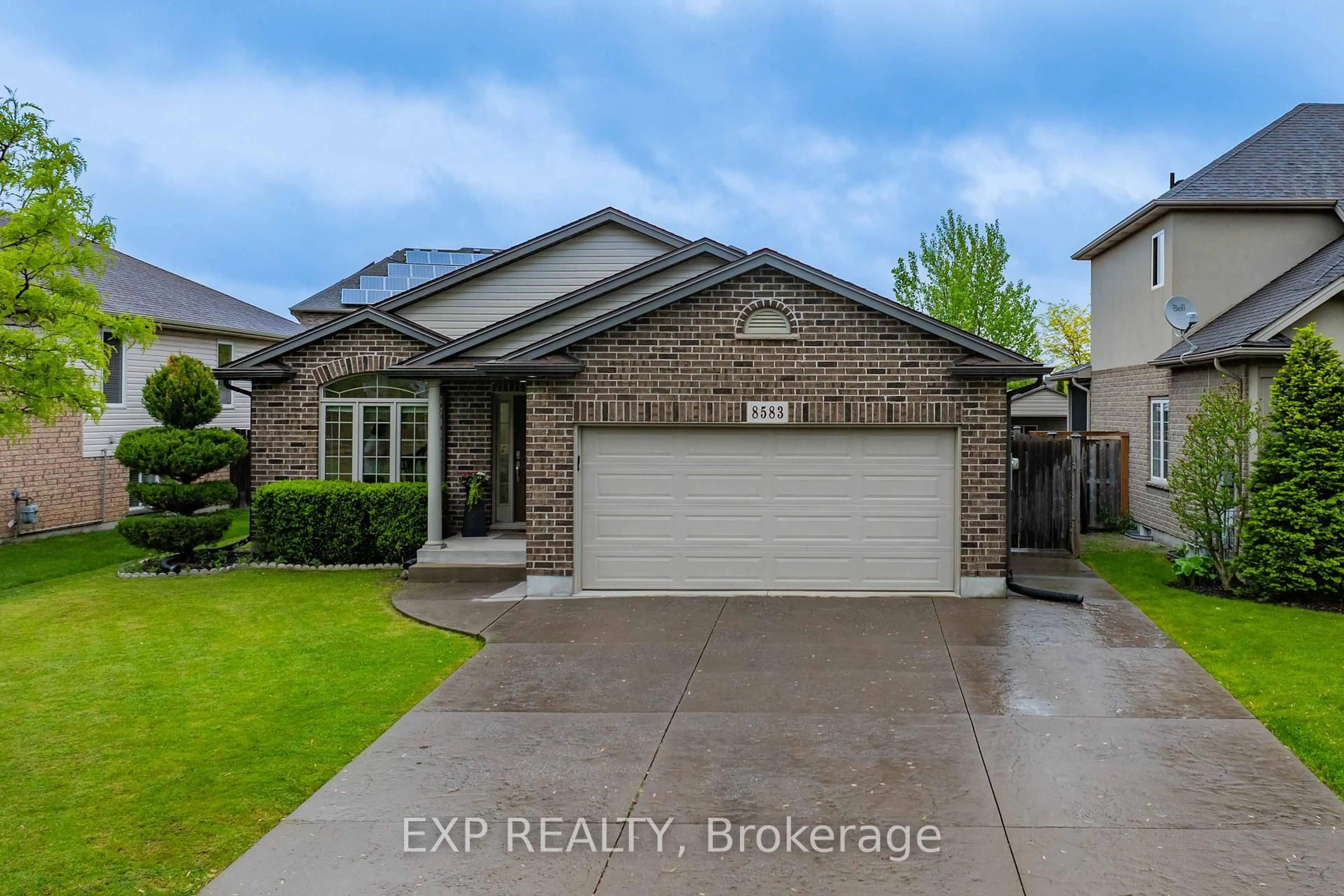Home with brick exterior material, street for 8583 Forestview Blvd, Niagara Falls Ontario L2H 0B2