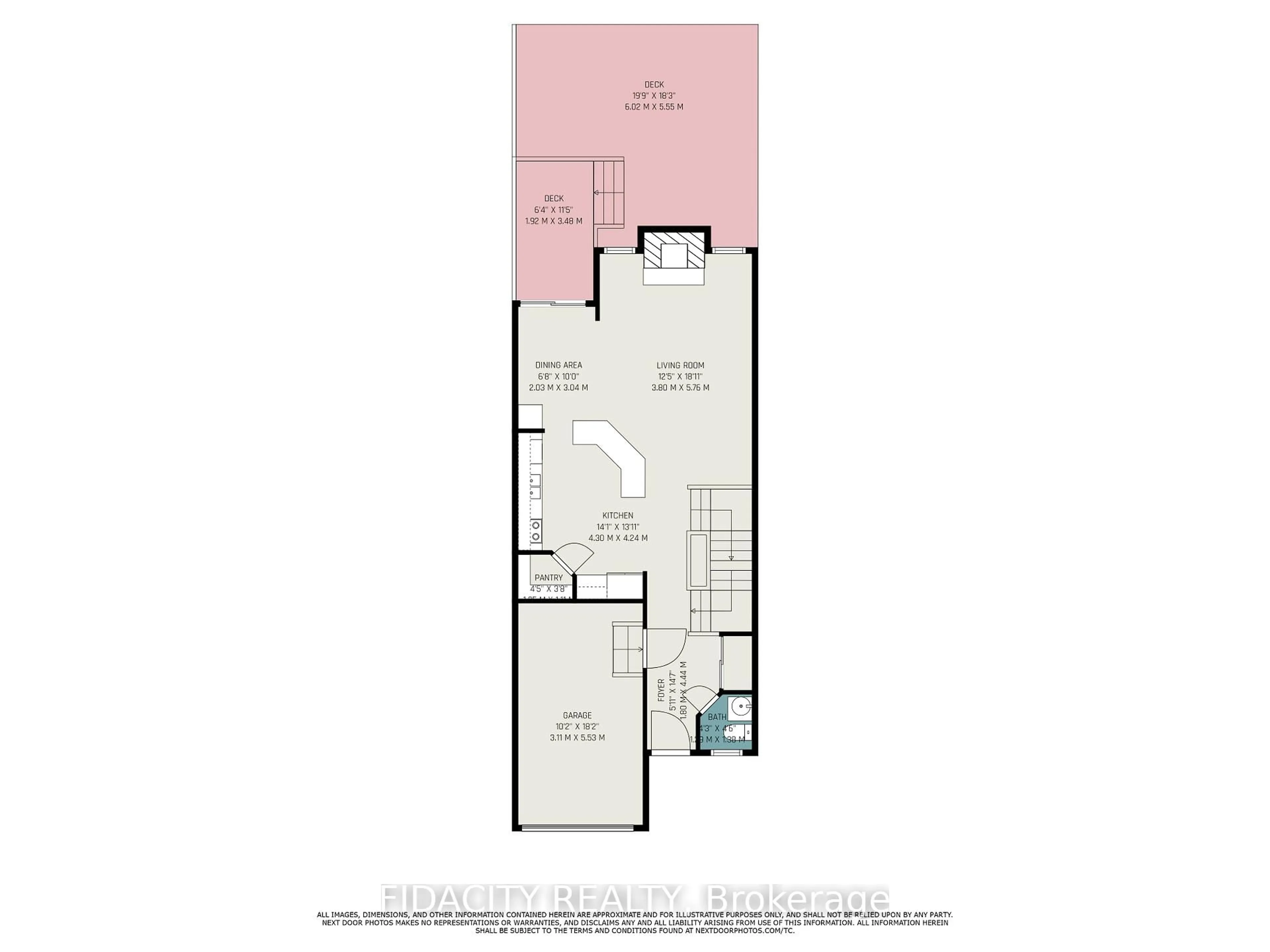 Floor plan for 1493 Carronbridge Circ, Ottawa Ontario K2M 0G7