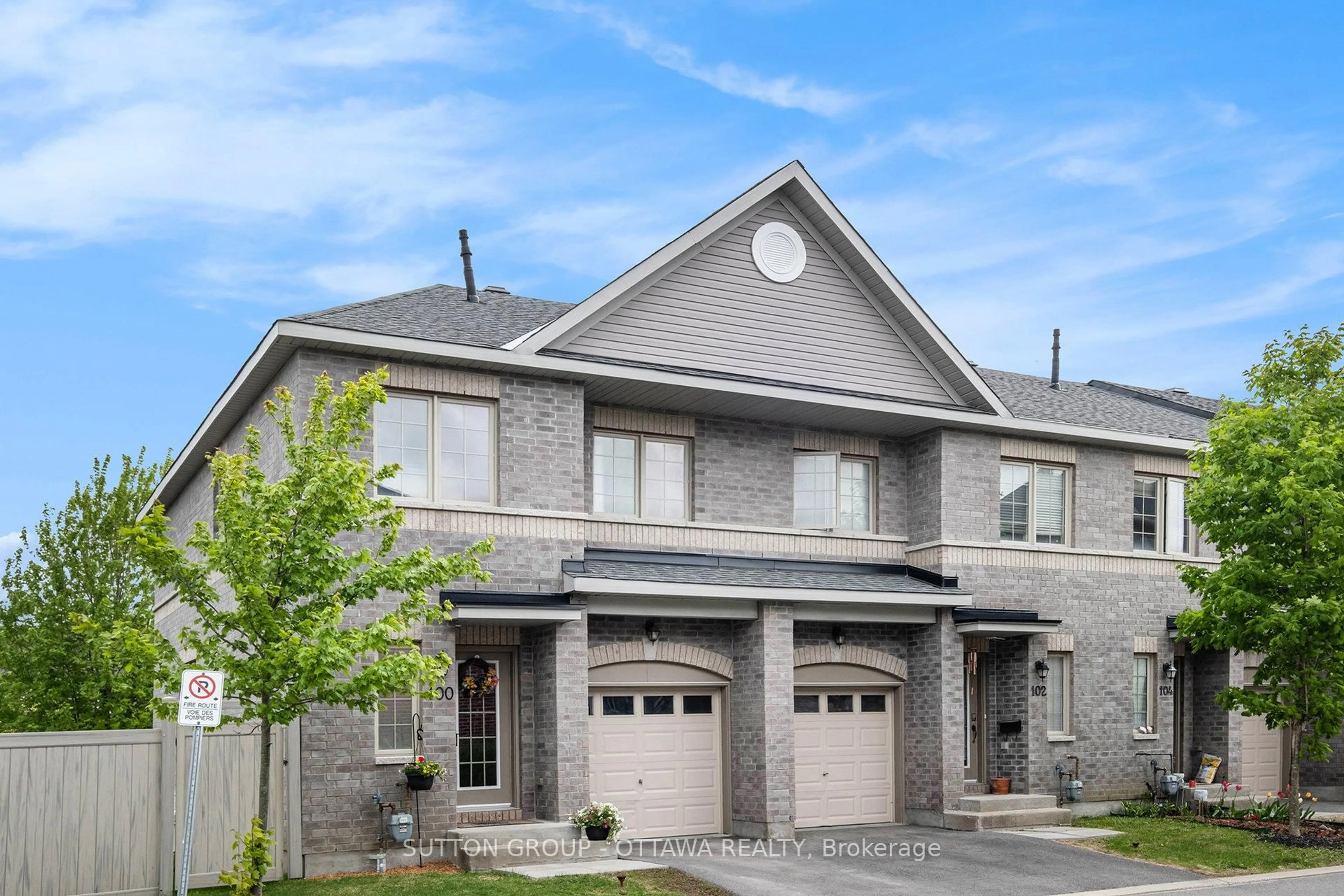 Home with brick exterior material, street for 100 Camden Private, Ottawa Ontario K2J 6H9