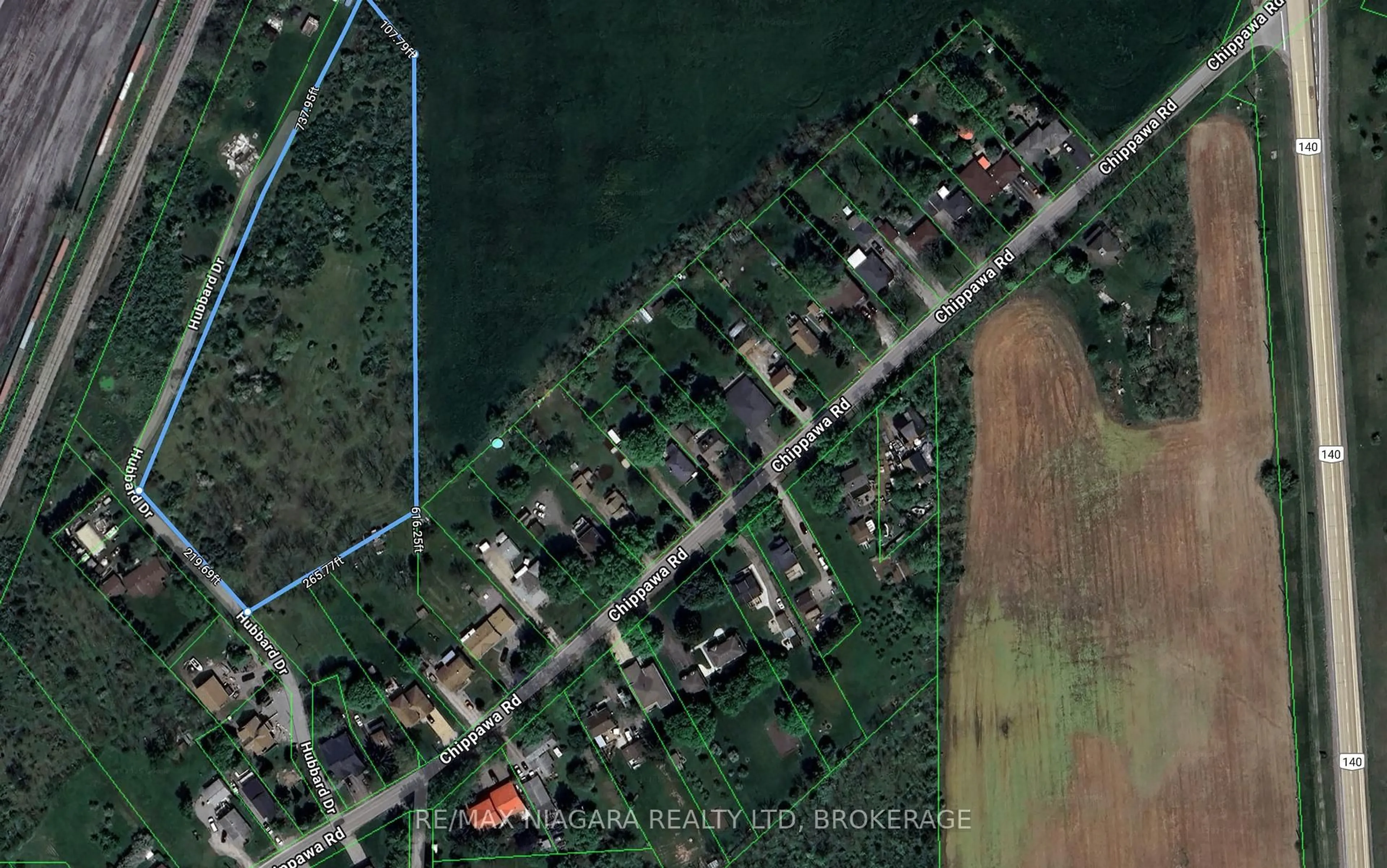 Picture of a map for 194 Chippawa Rd, Port Colborne Ontario L3K 1T7