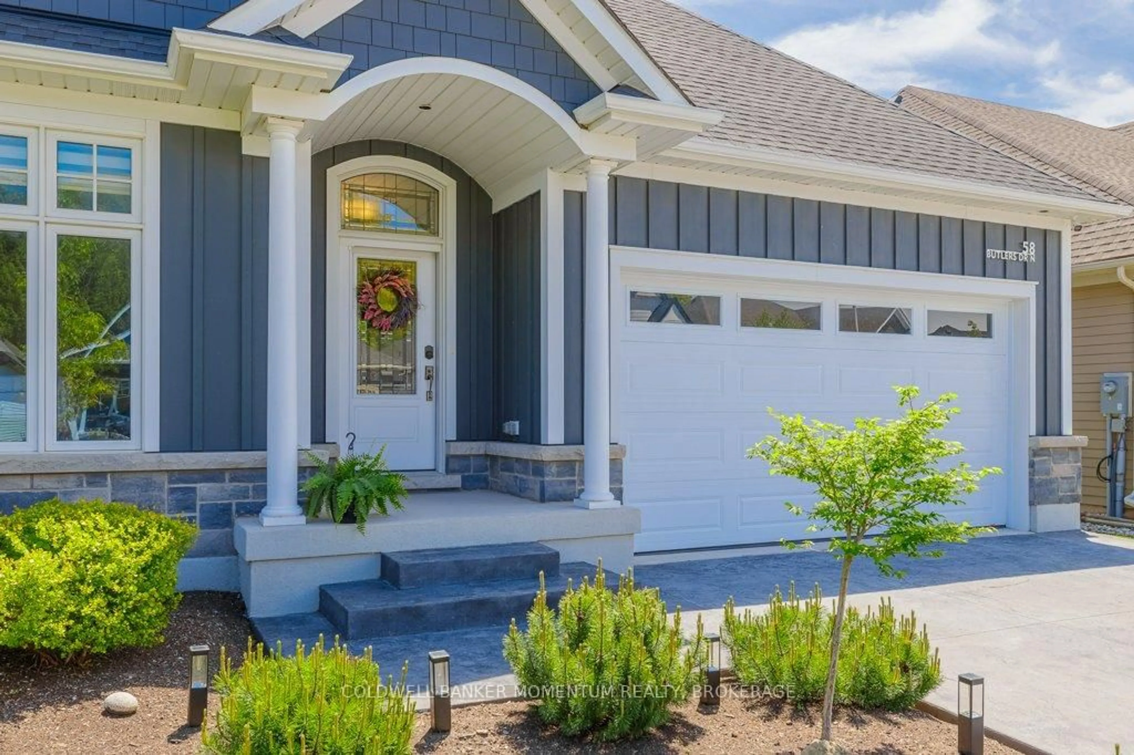 Home with vinyl exterior material, street for 58 Butlers Dr, Fort Erie Ontario L0S 1N0