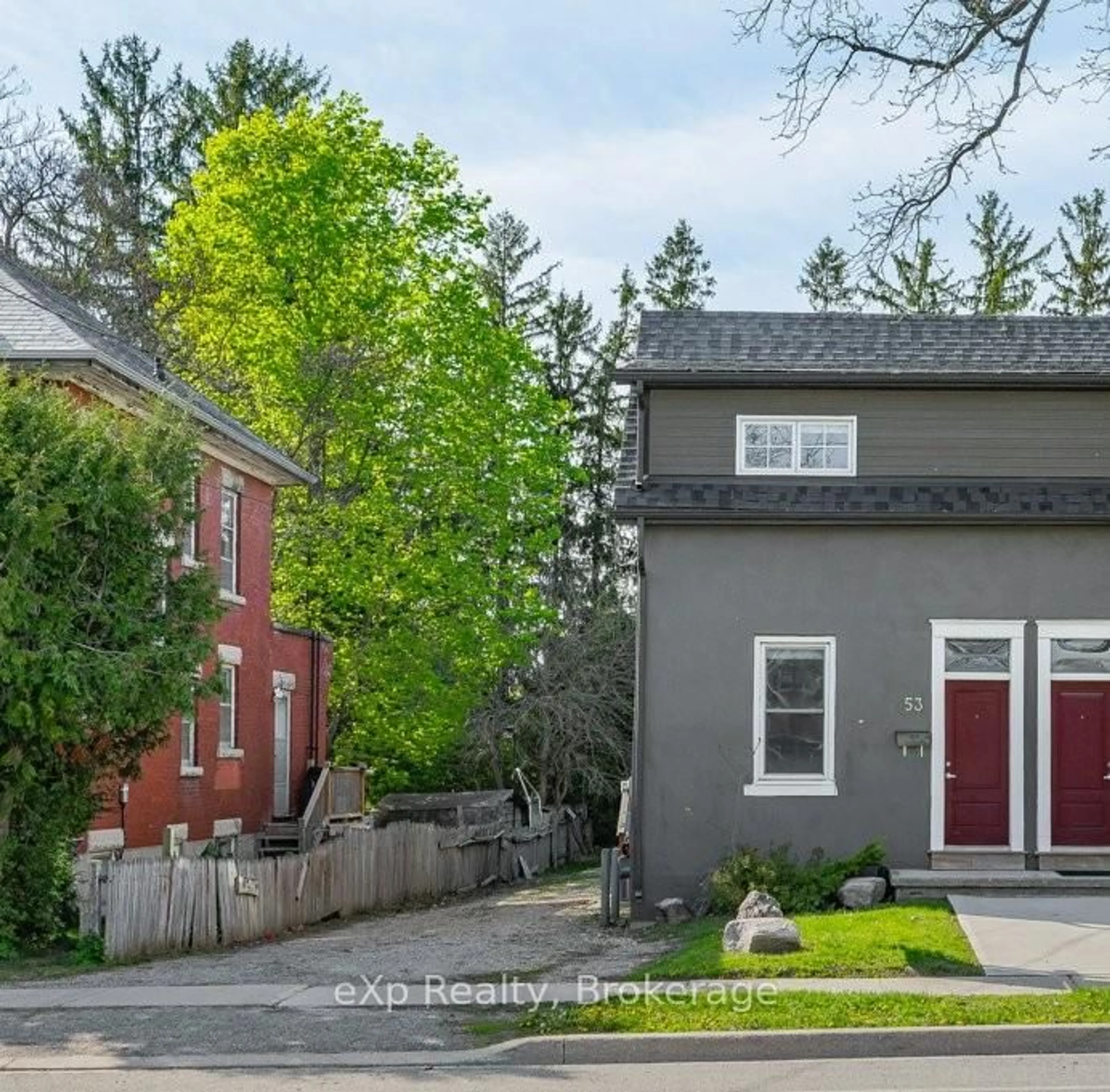 Home with brick exterior material, street for 53 College Ave, Guelph Ontario N1G 1R8