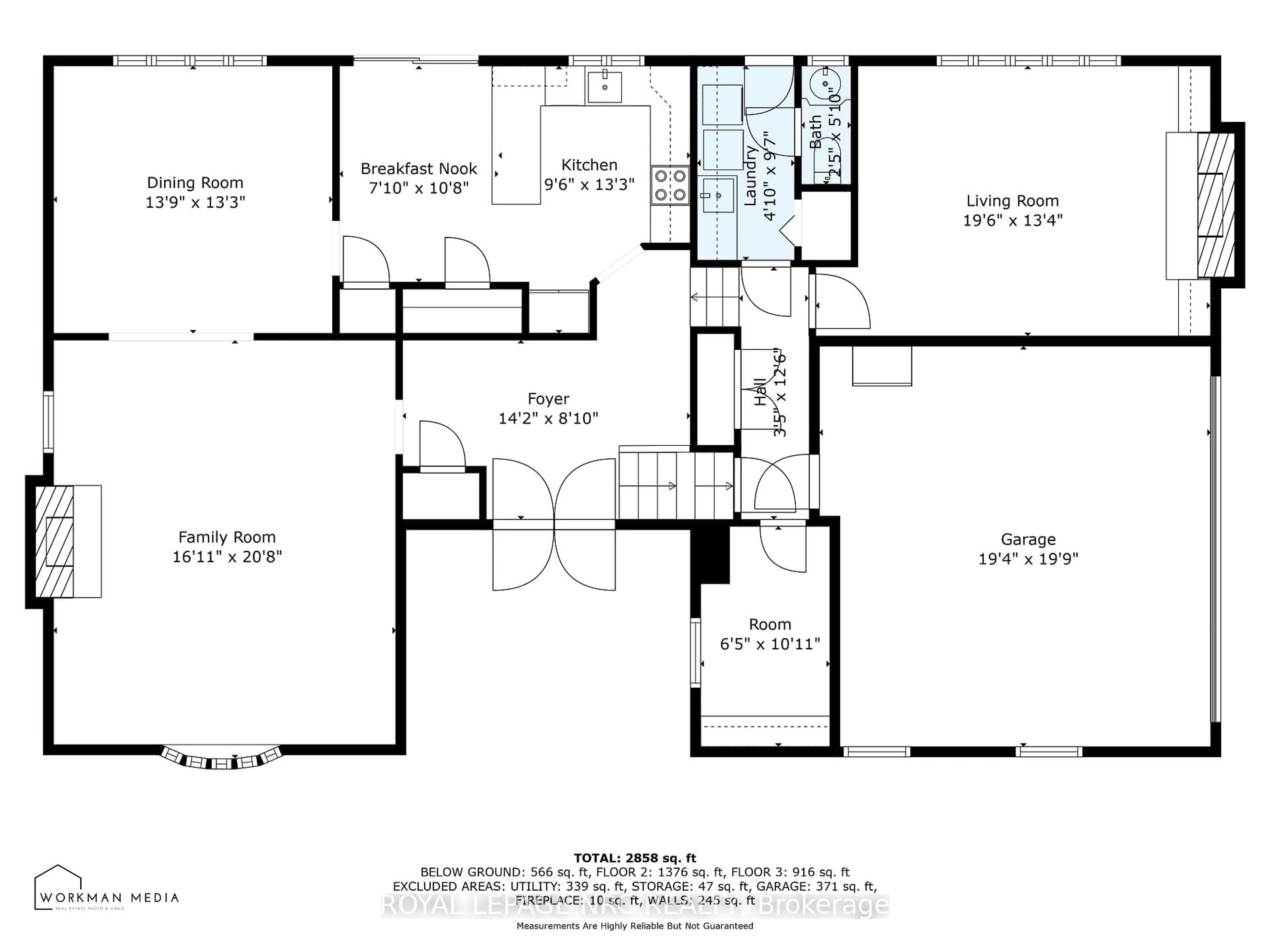 Floor plan for 26 Cherry Ave, Pelham Ontario L0S 1E0