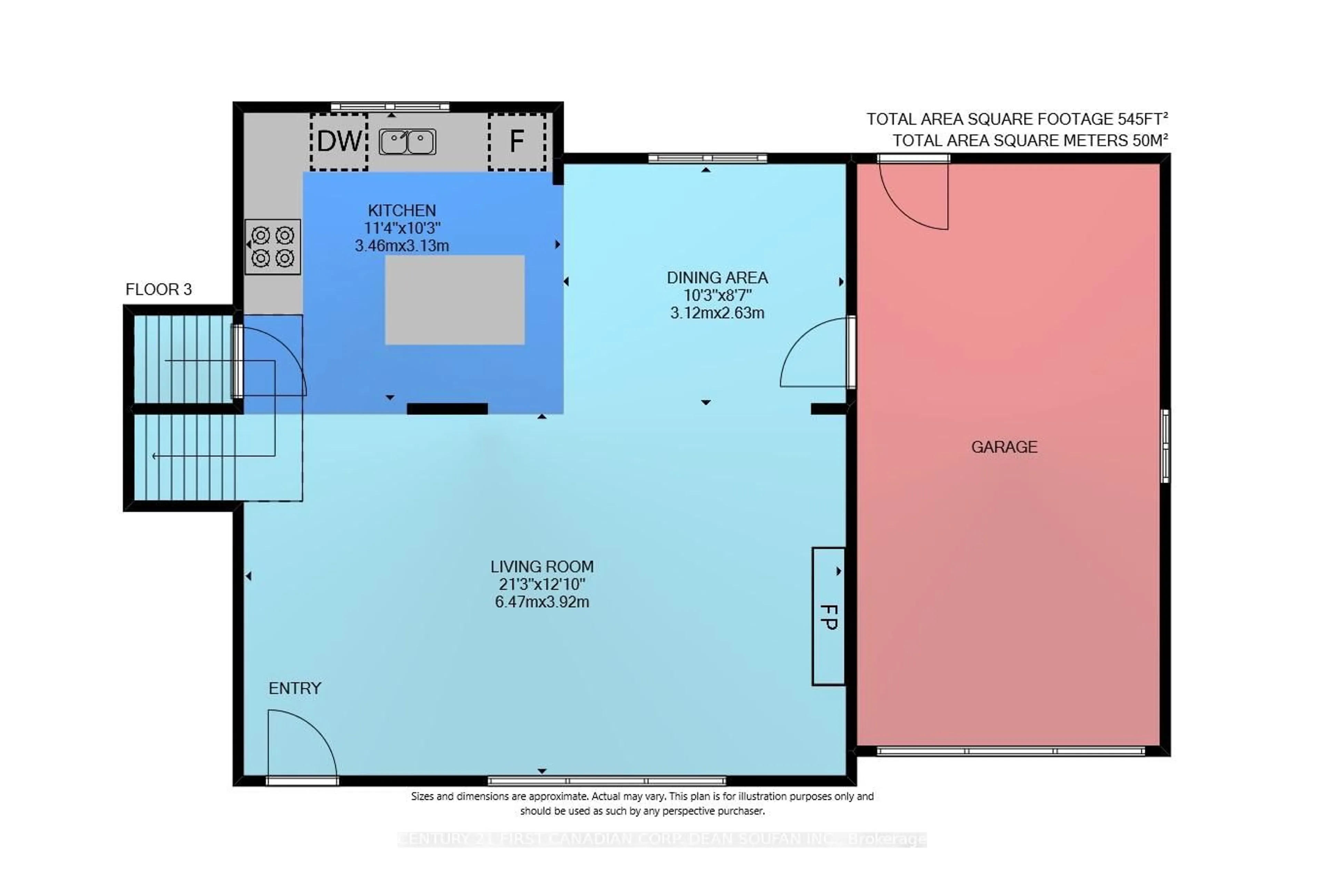 Floor plan for 12 Field Rd, London South Ontario N6P 1C5