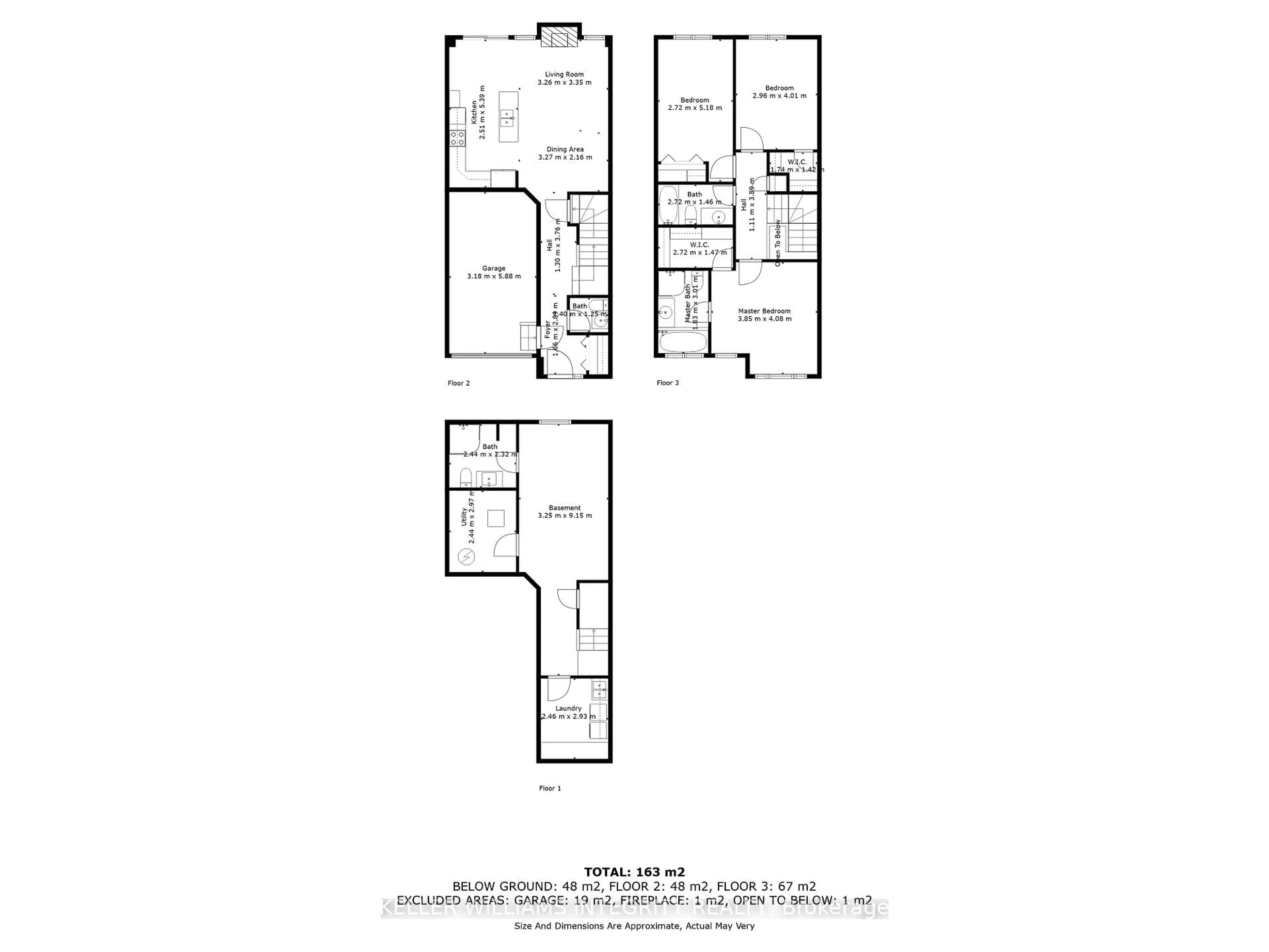 Floor plan for 556 Via Mattino Way, Ottawa Ontario K2H 8S1