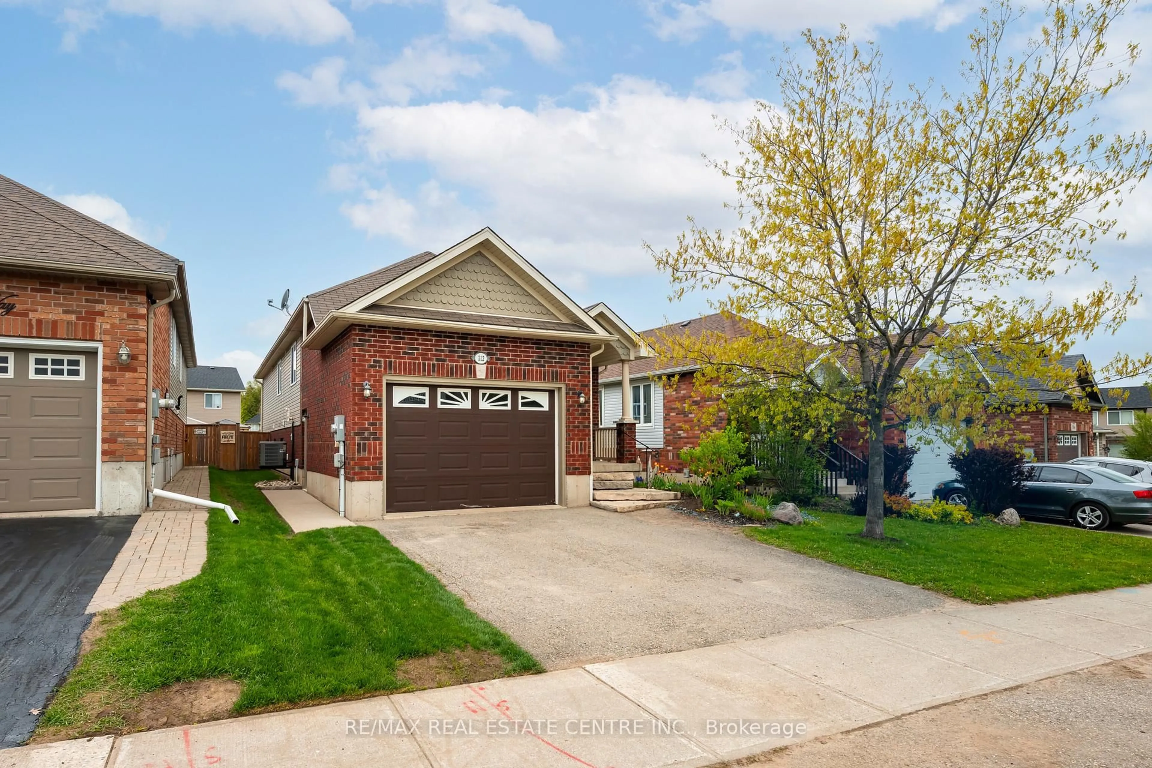 Home with brick exterior material, street for 112 Fleming Way, Shelburne Ontario L9V 3E3