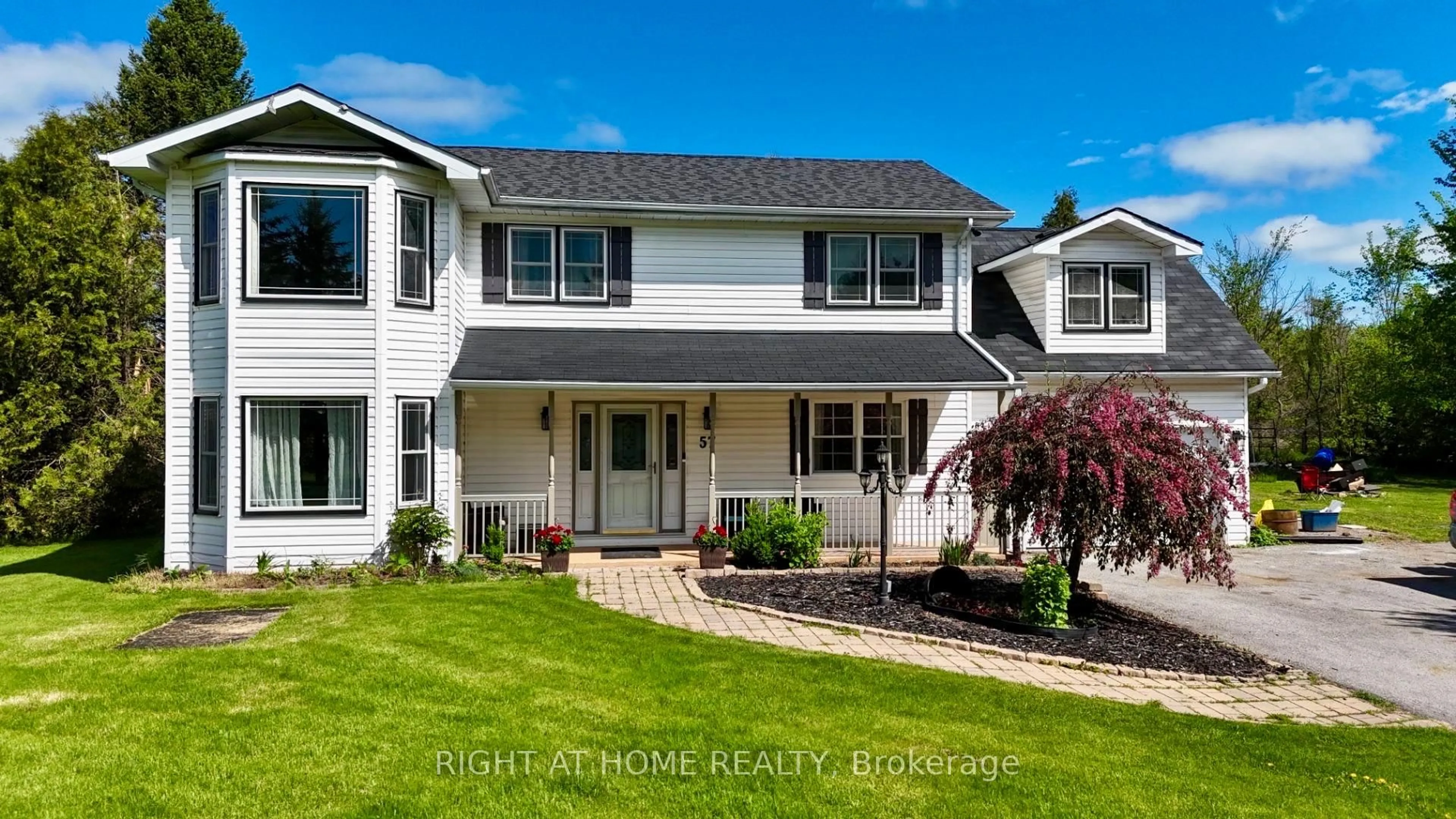 Home with vinyl exterior material, street for 57 Walnut St, Kawartha Lakes Ontario K0L 2W0