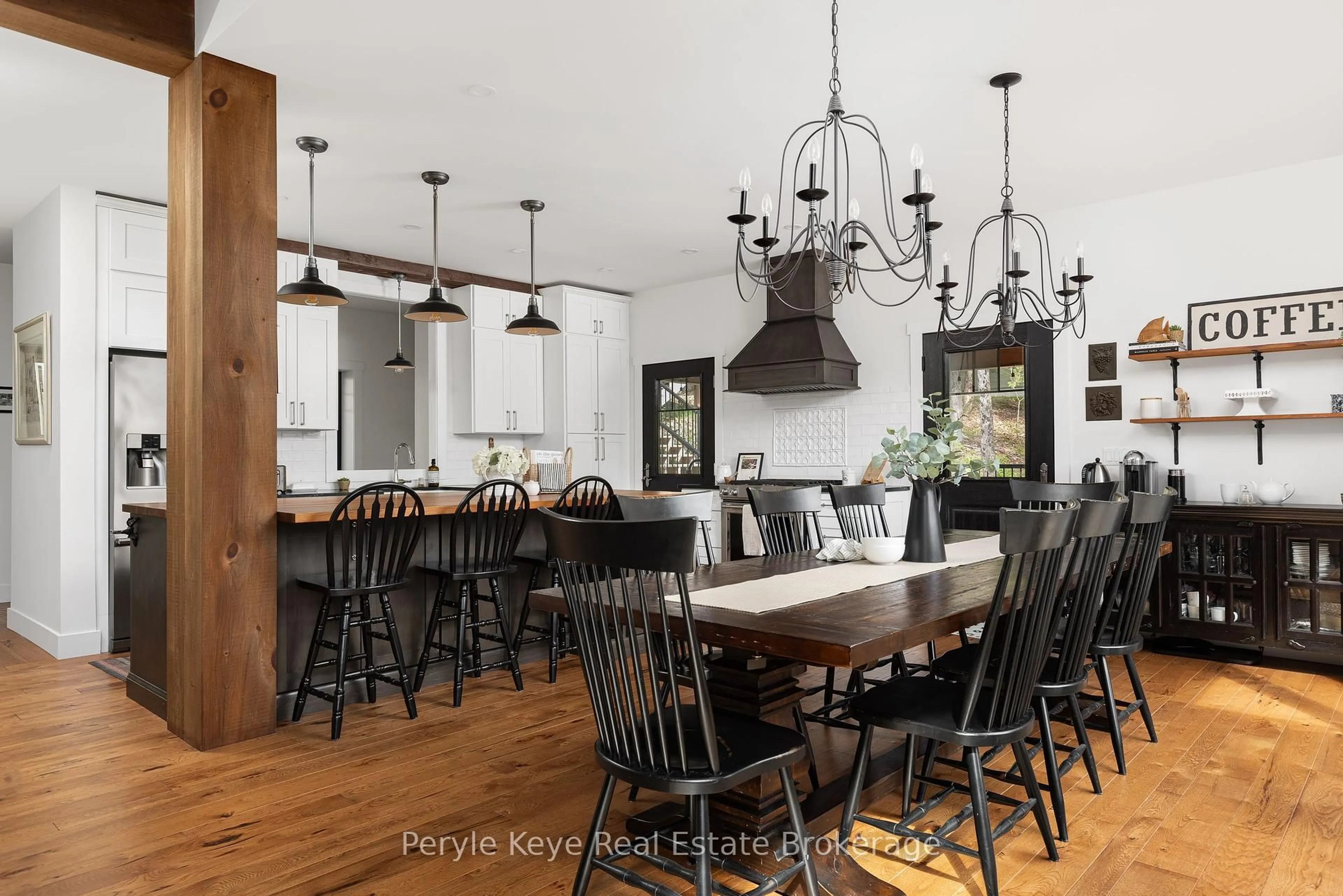 Open concept kitchen, unknown for 1051 Lakeview Rd, Muskoka Lakes Ontario P0B 1M0