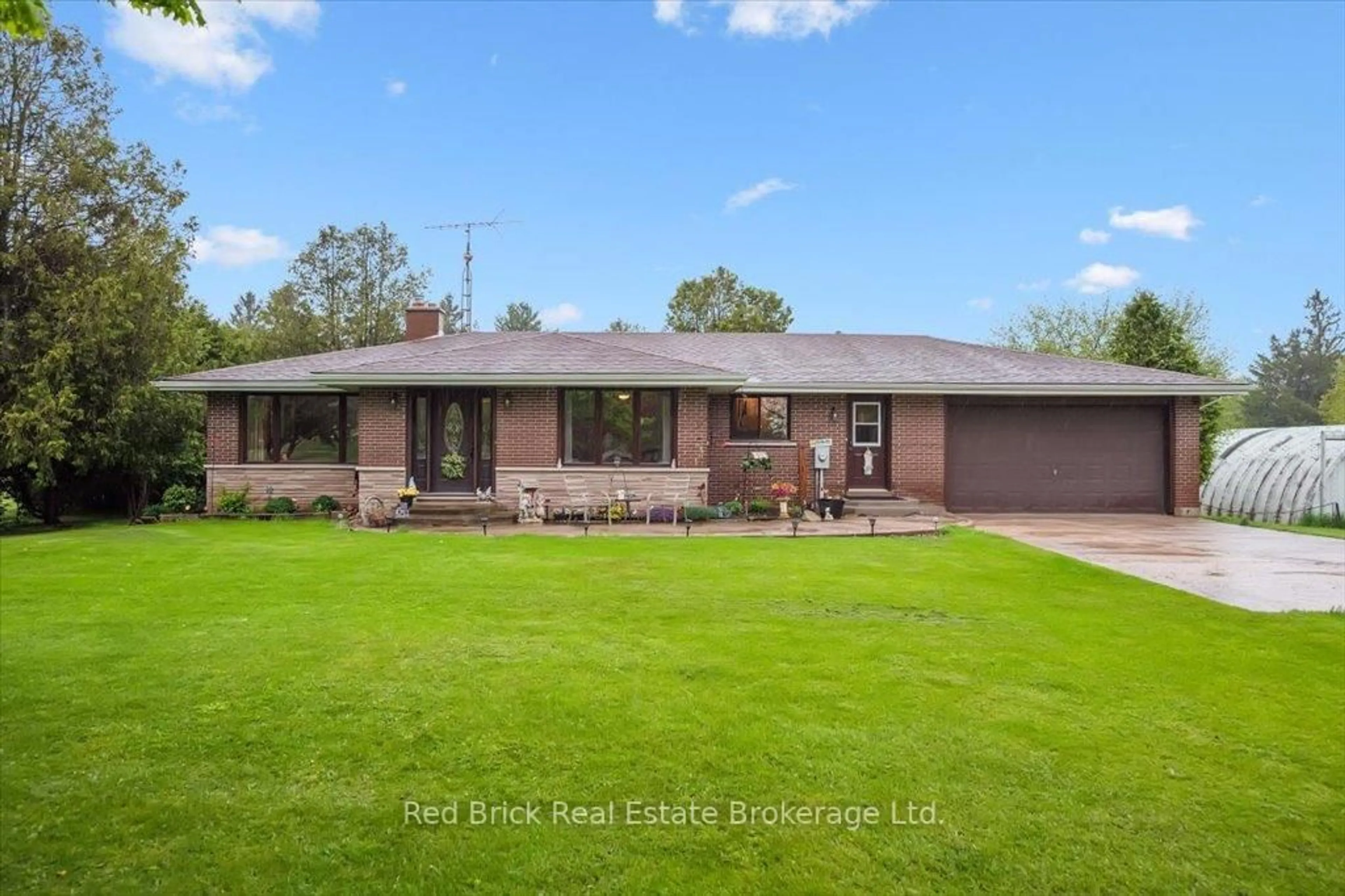 A pic from outside/outdoor area/front of a property/back of a property/a pic from drone, water/lake/river/ocean view for 8758 Wellington Rd 124 Rd, Erin Ontario N1H 6H7