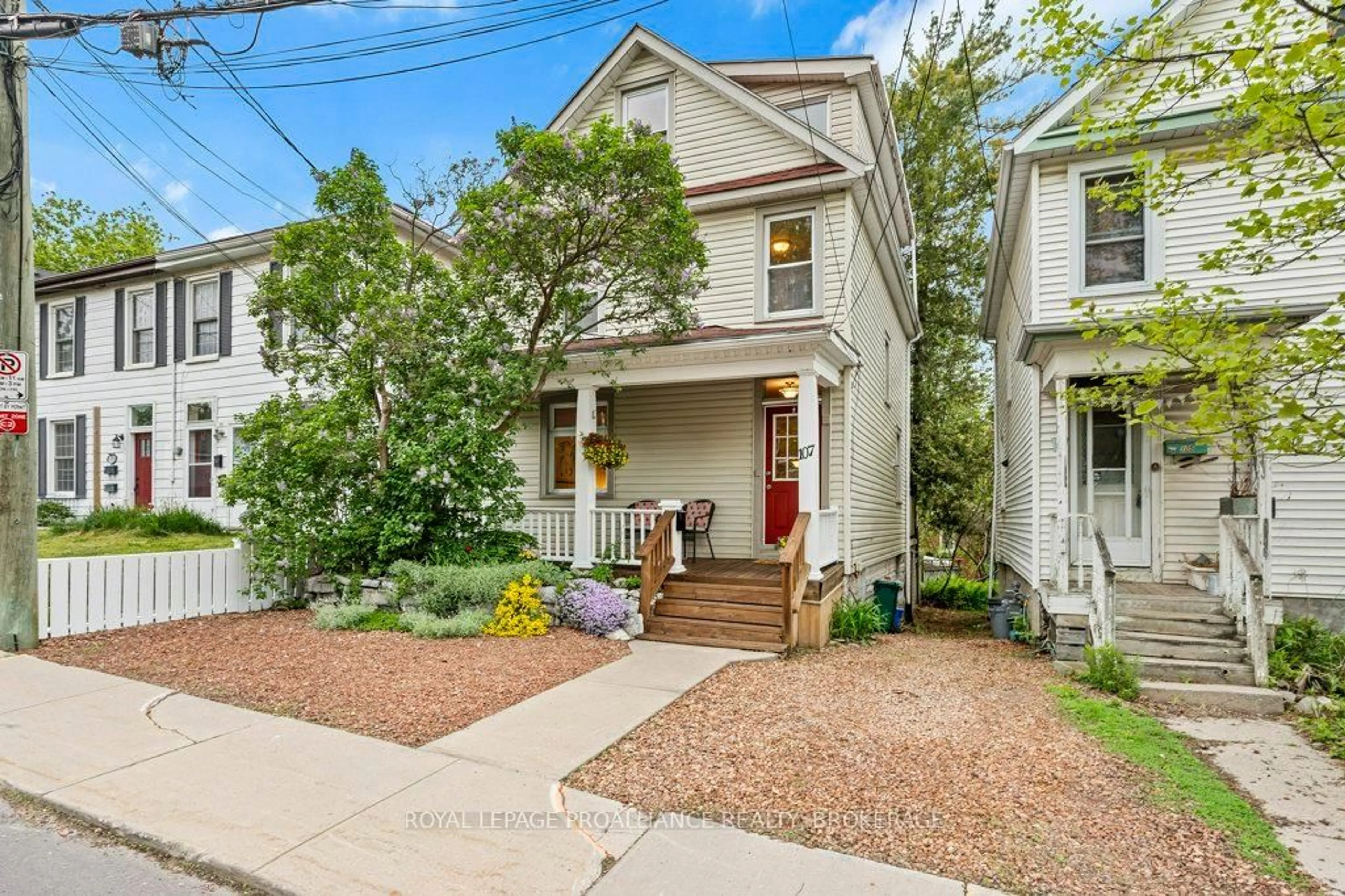 Home with brick exterior material, street for 107 Raglan Rd, Kingston Ontario K7K 1K7