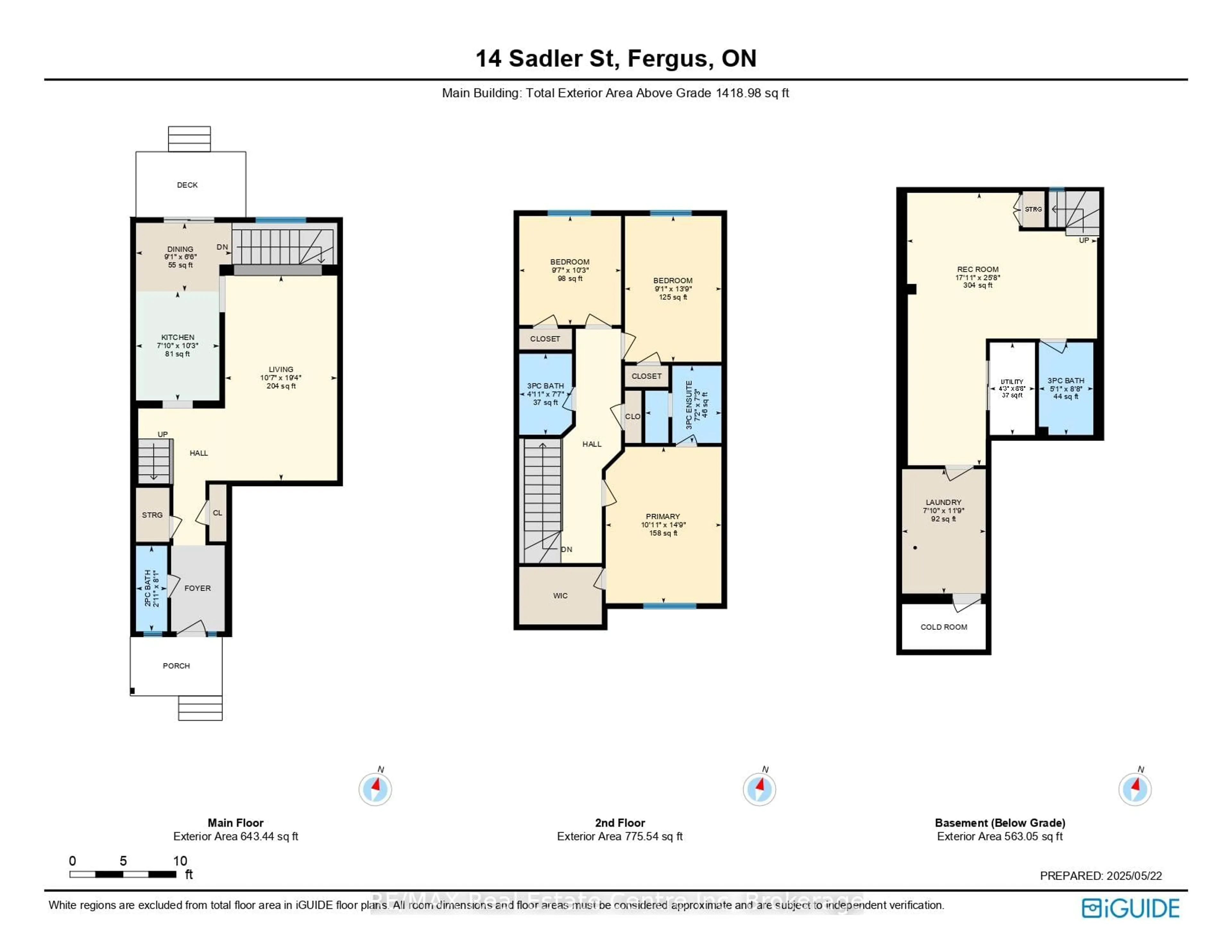 Floor plan for 14 Sadler St, Centre Wellington Ontario N1M 0E2