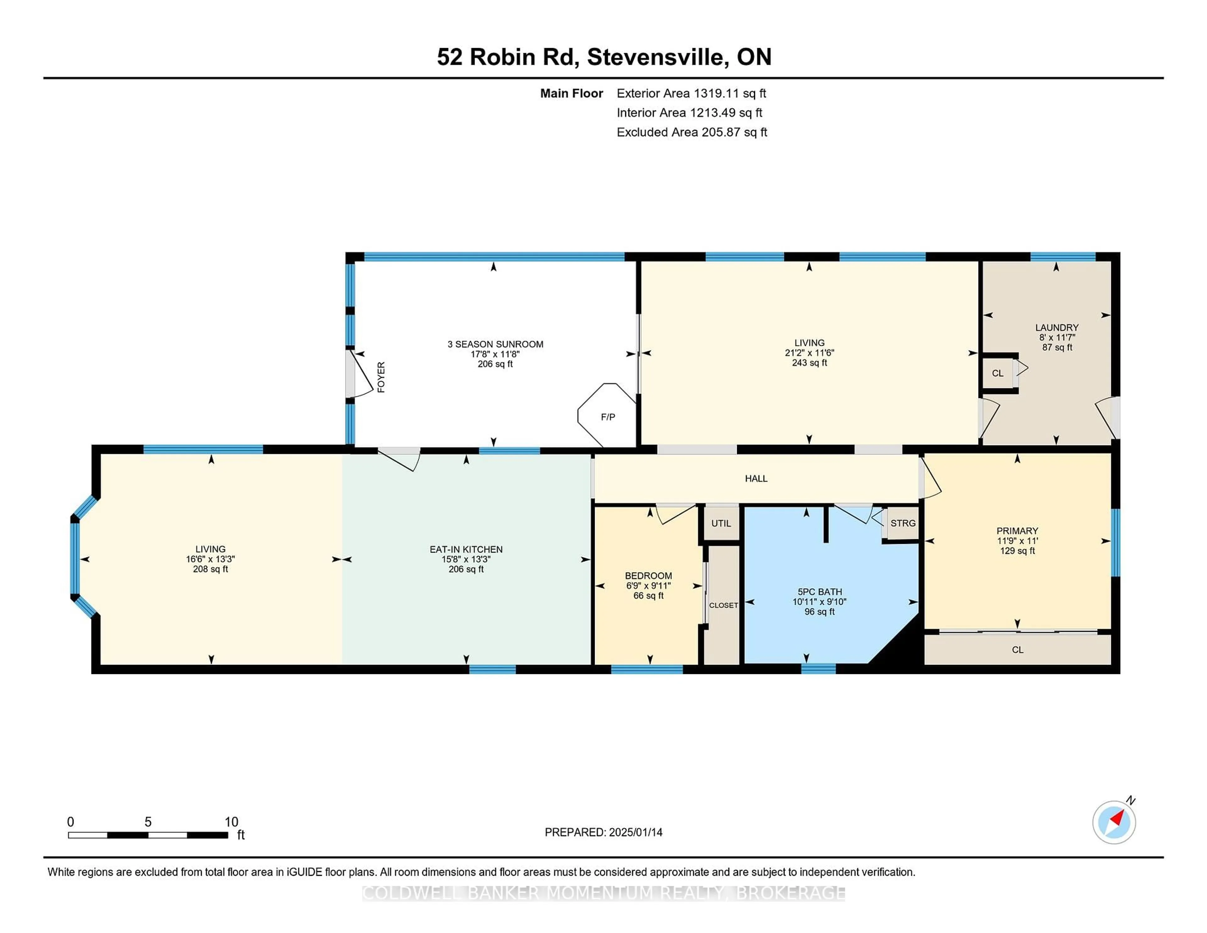 Floor plan for 3033 Townline Rd #52, Fort Erie Ontario L0R 1S0