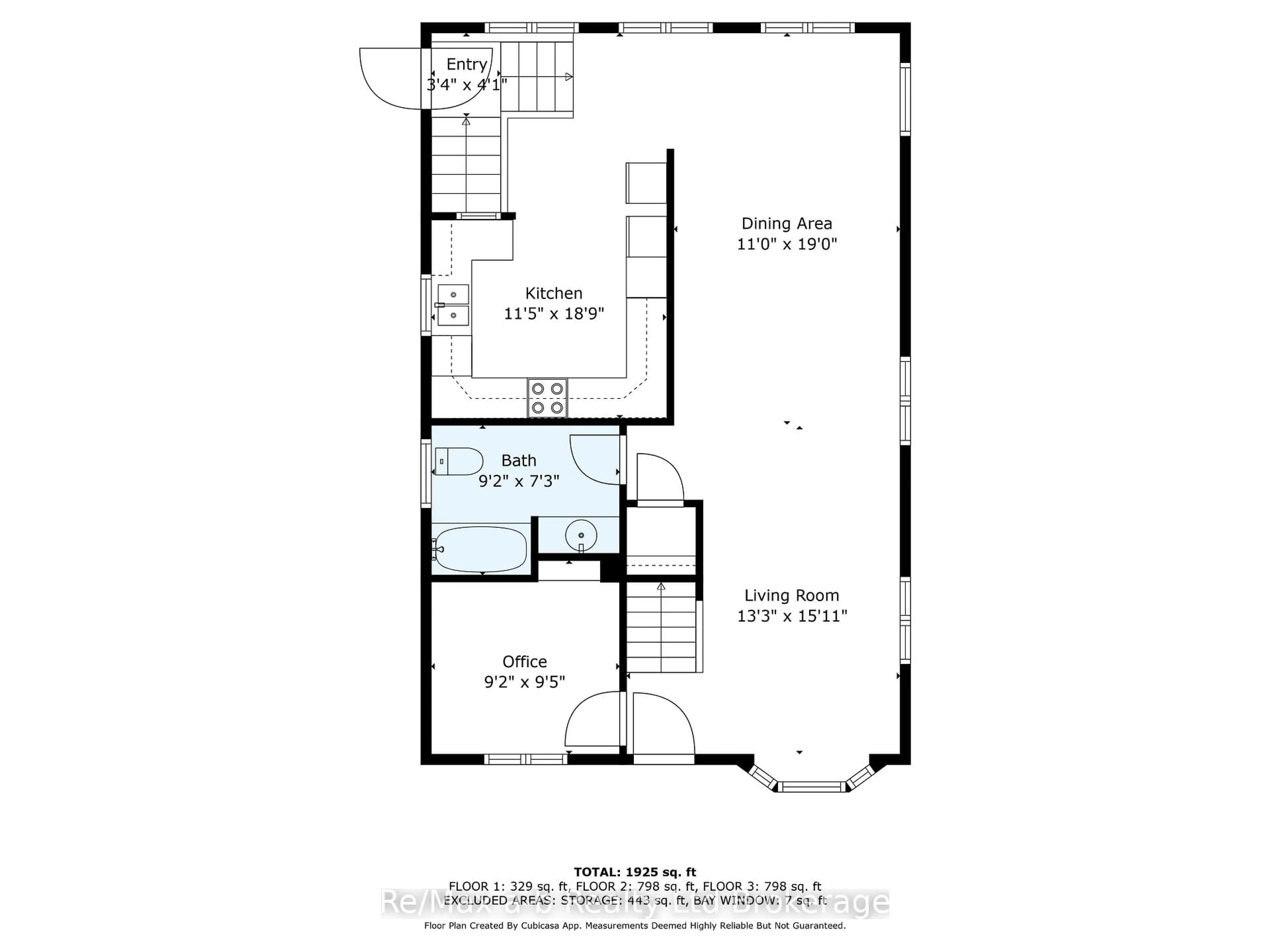 Floor plan for 330 Spencer St, Woodstock Ontario N4S 2H3