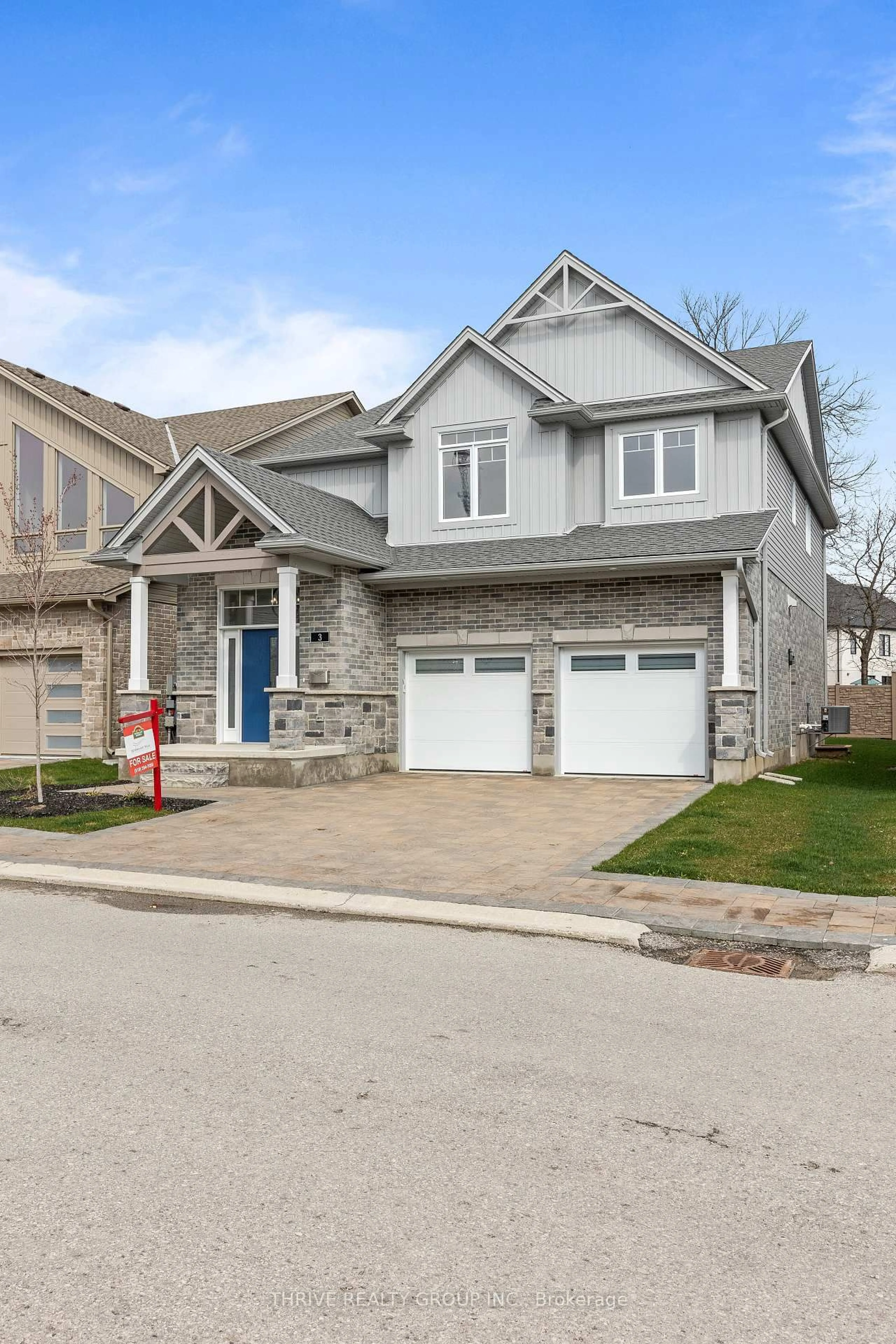 Home with brick exterior material, street for 1061 Eagletrace Dr #3, London North Ontario N6G 0T3