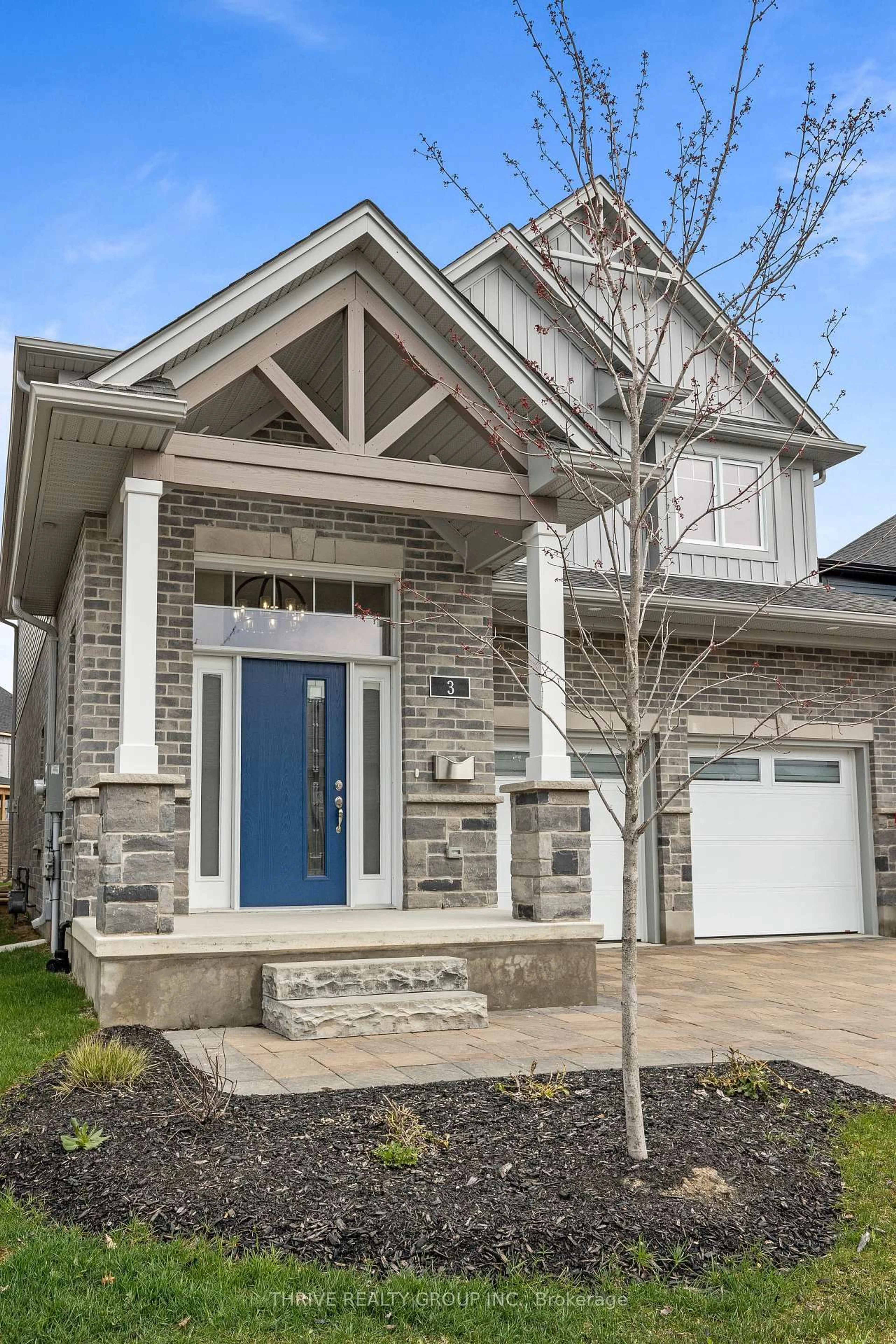 Home with brick exterior material, street for 1061 Eagletrace Dr #3, London North Ontario N6G 0T3
