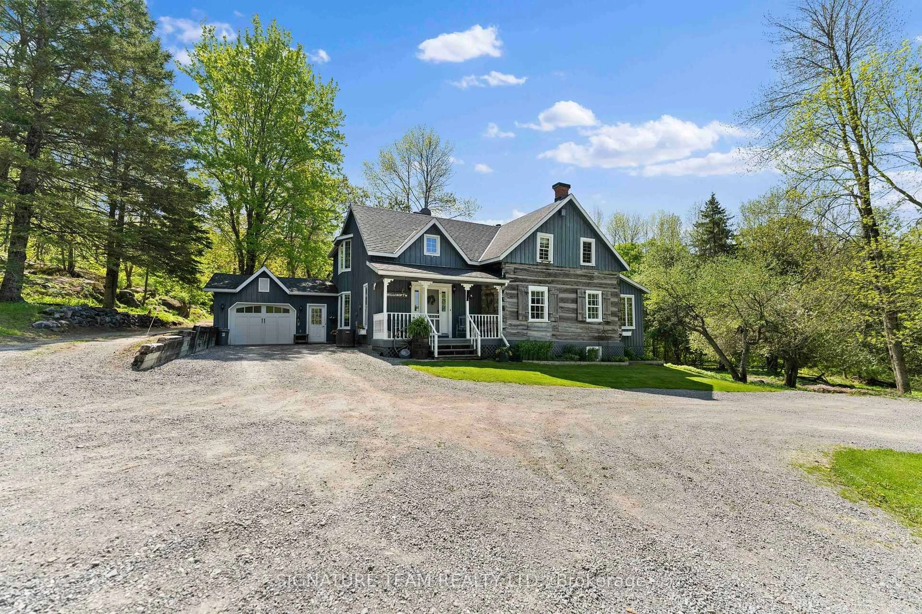 A pic from outside/outdoor area/front of a property/back of a property/a pic from drone, street for 356 Dittburner Rd, Cobden Ontario K0J 1K0