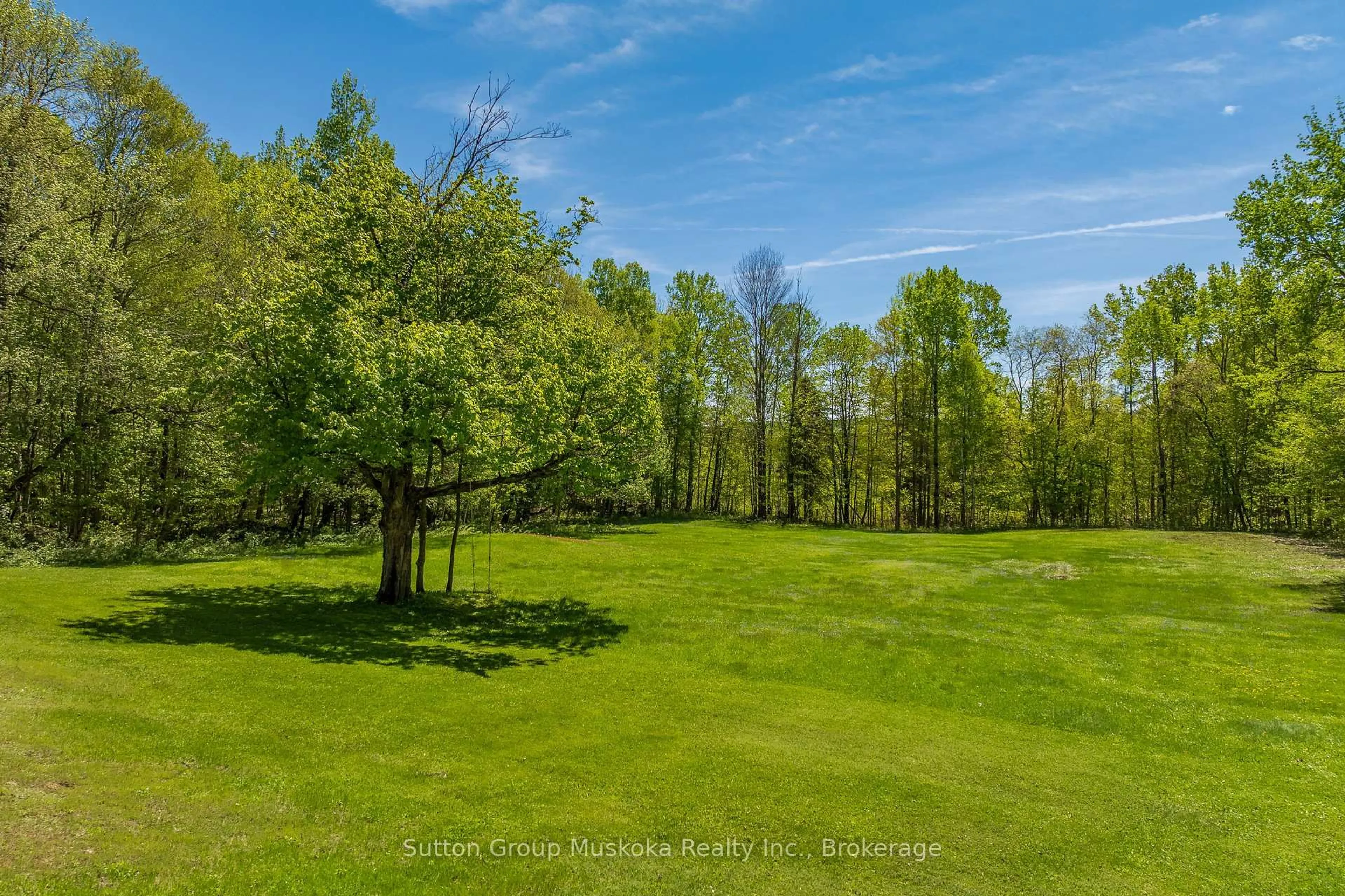 A pic from outside/outdoor area/front of a property/back of a property/a pic from drone, forest/trees view for 240 Madill Church Rd, Huntsville Ontario P1H 1A1