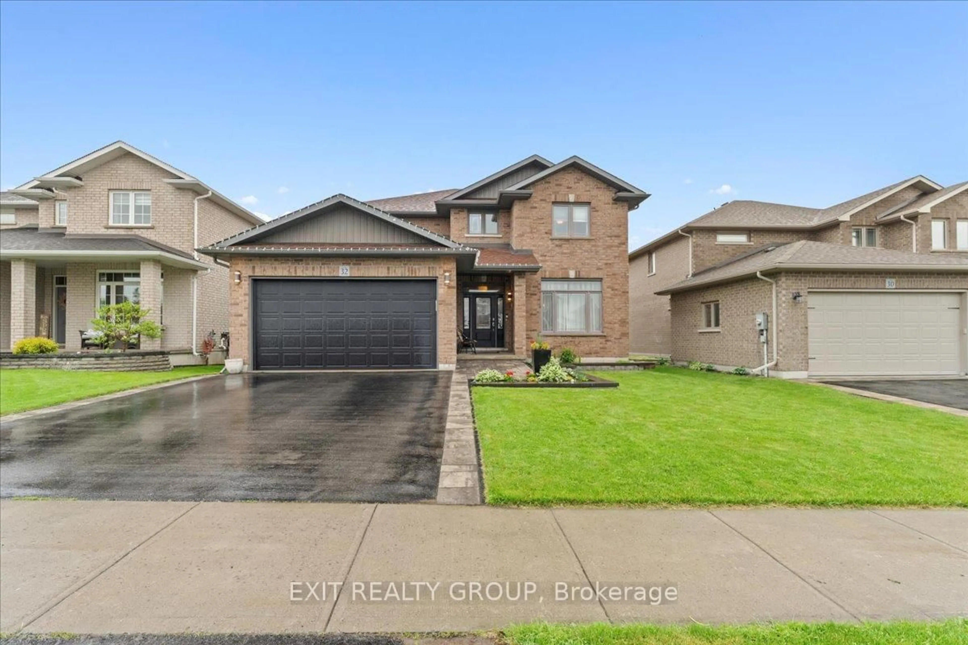 Home with brick exterior material, street for 32 Vertis Crt, Belleville Ontario K8N 0C9