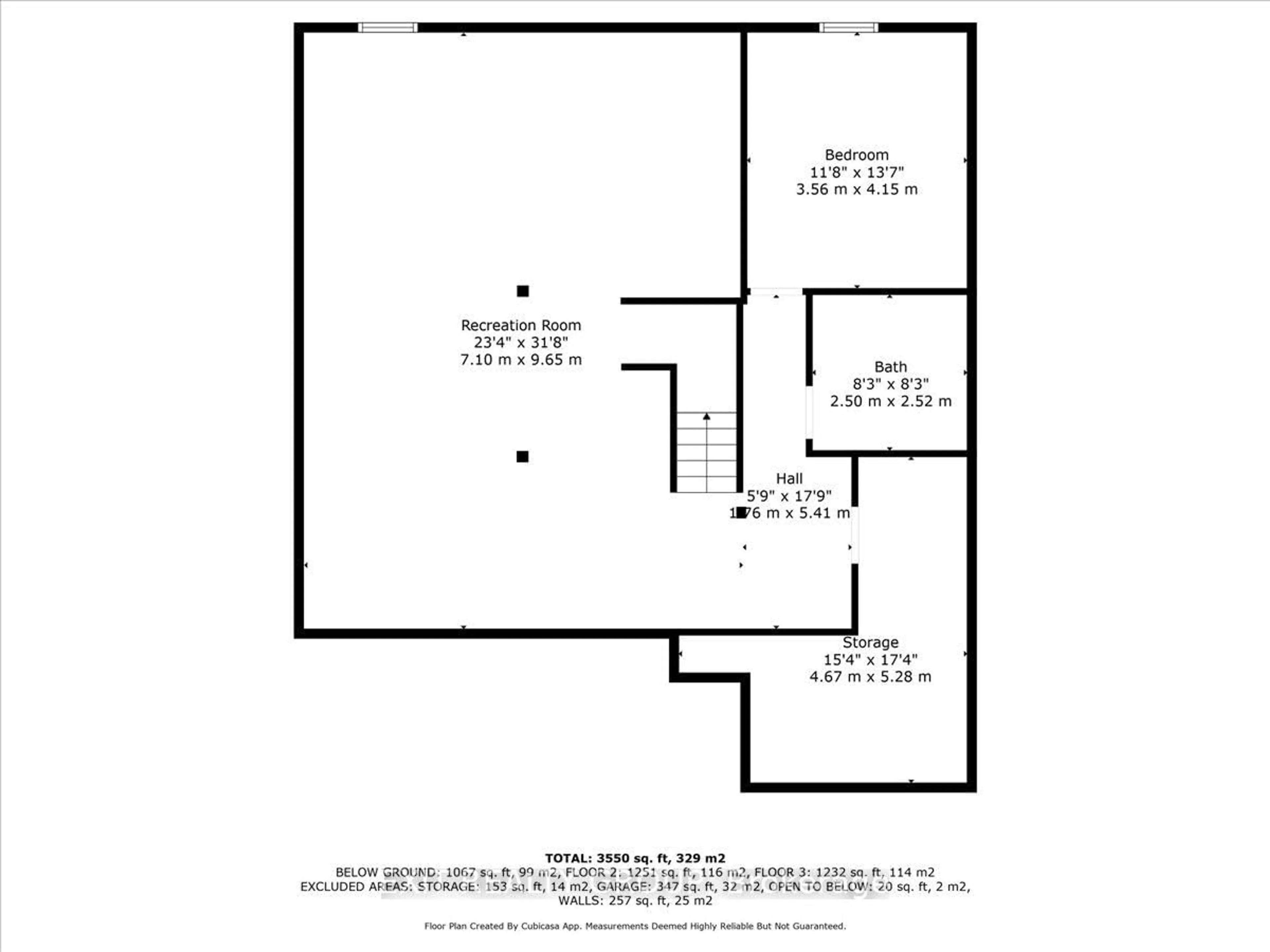 Floor plan for 32 Vertis Crt, Belleville Ontario K8N 0C9