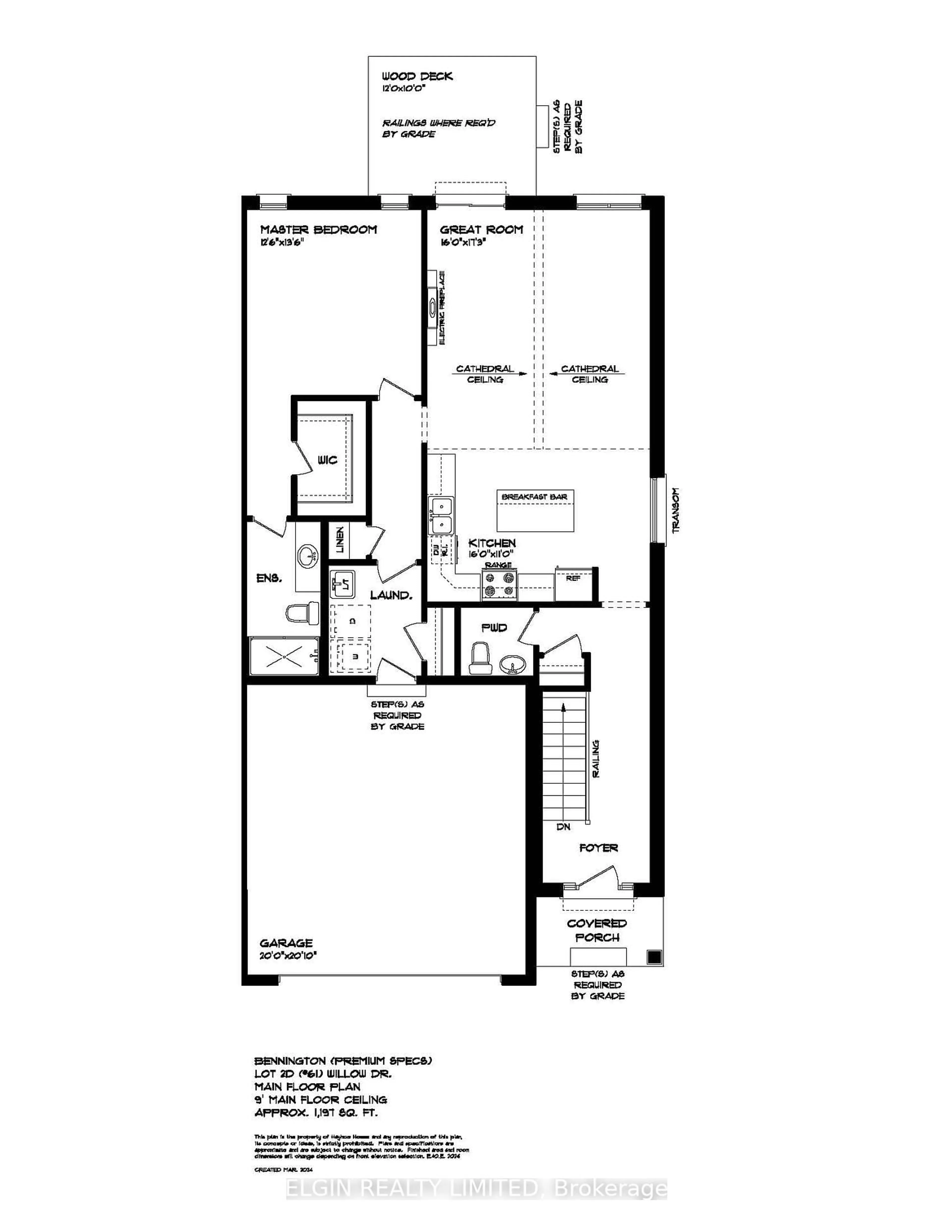 Floor plan for 61 Willow Dr, Aylmer Ontario N5H 0B9