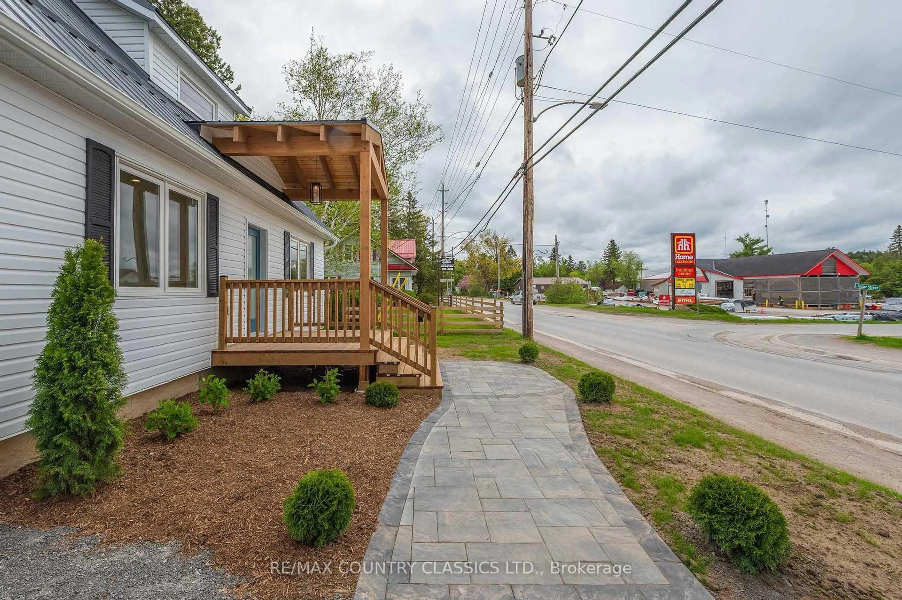 Patio, street for 144 County Rd 504 N/A, North Kawartha Ontario K0L 1A0