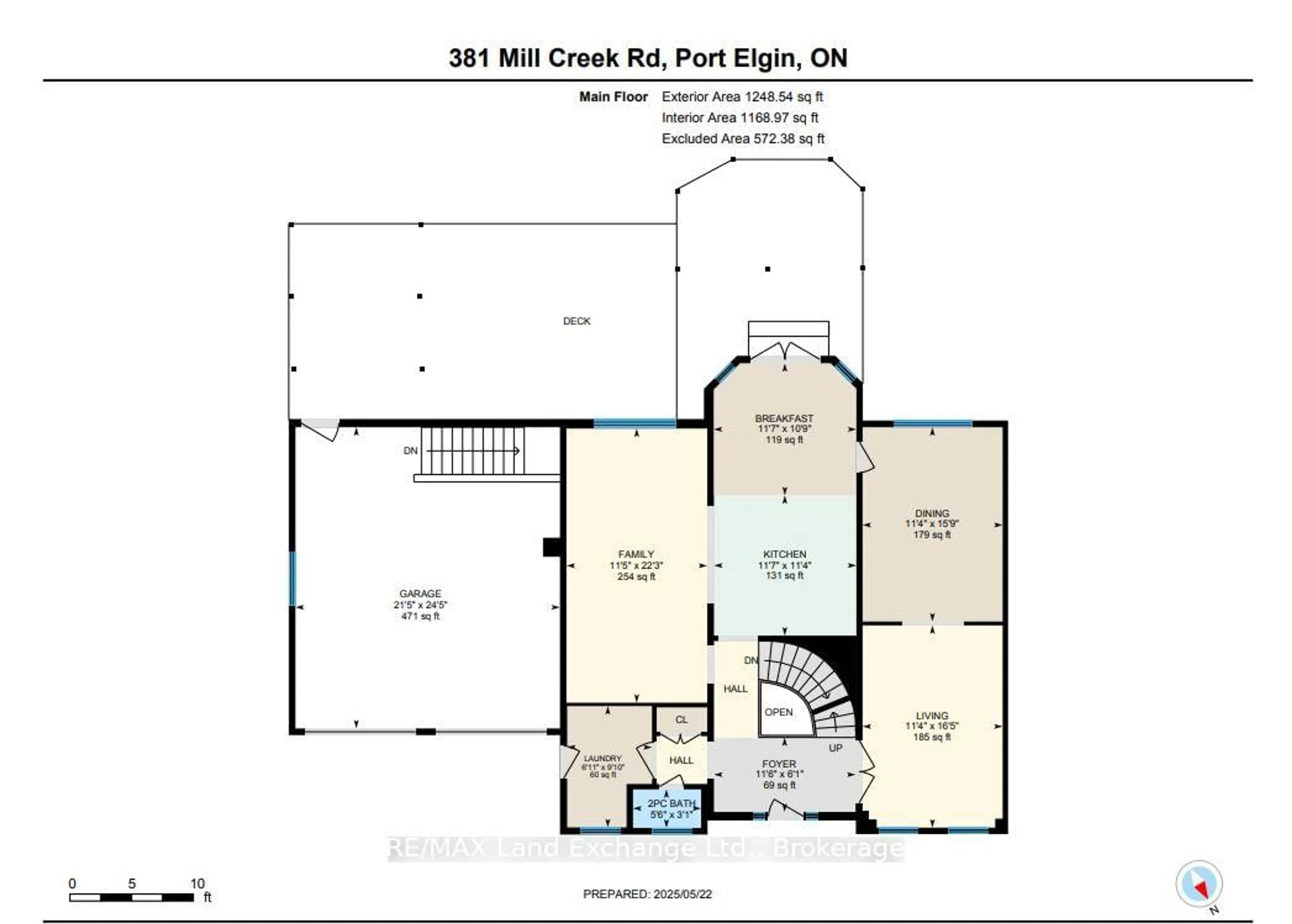 Floor plan for 381 Mill Creek Rd, Saugeen Shores Ontario N0H 2C4