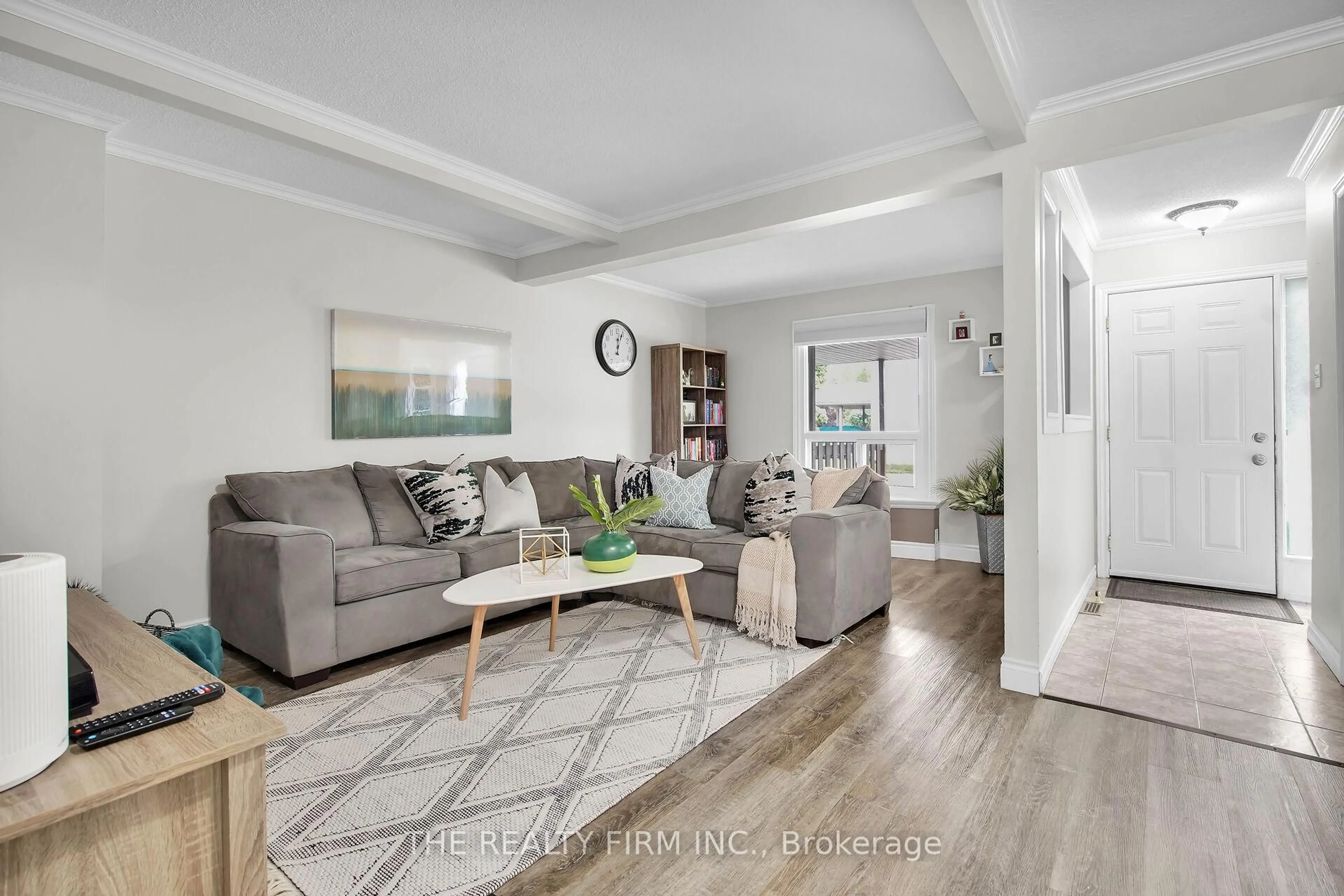 Living room with furniture, unknown for 720 Deveron Cres #65, London South Ontario N5Z 4W6