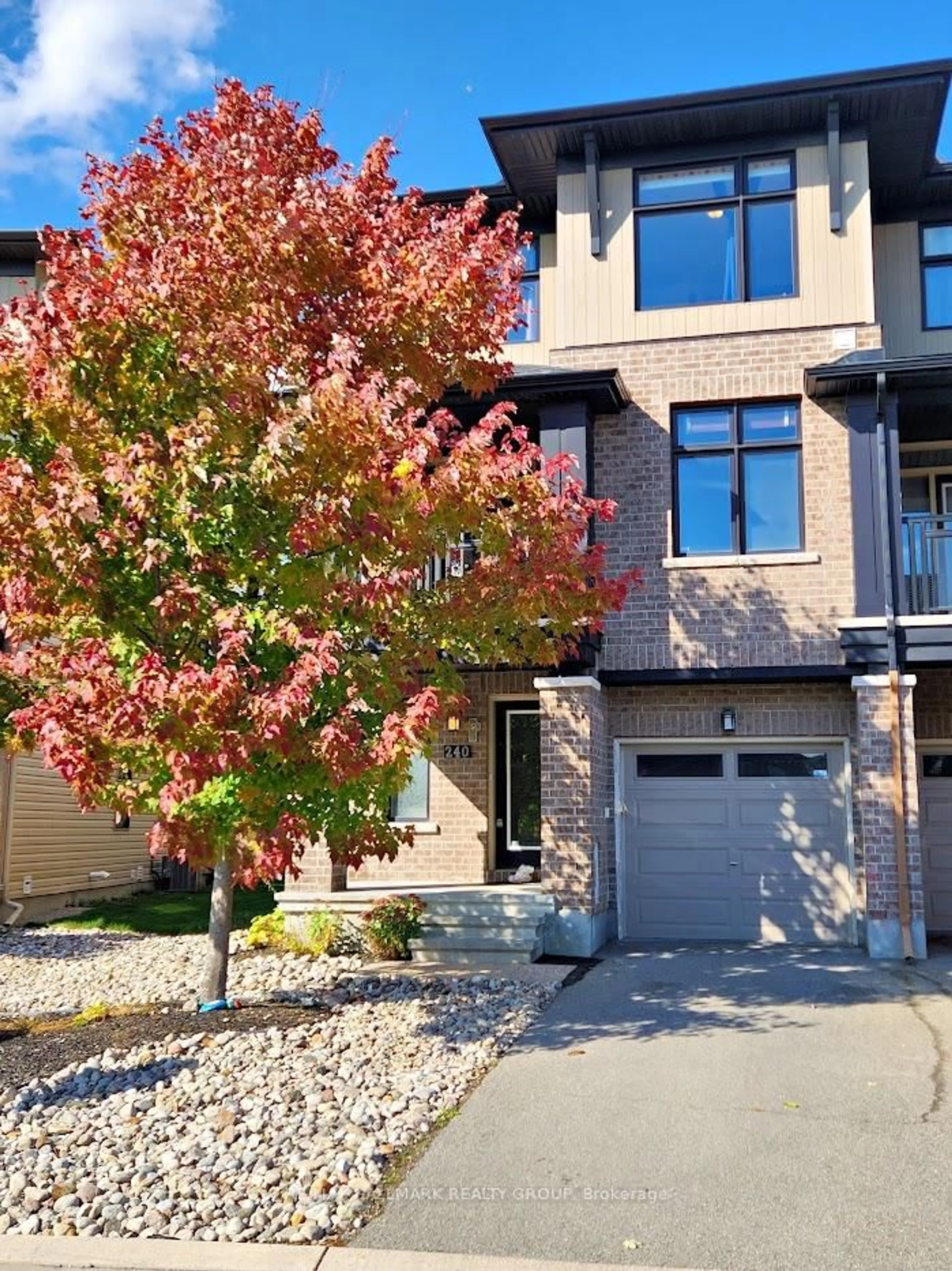 Home with brick exterior material, street for 240 Leather Leaf Terr, Ottawa Ontario K2J 5Z7
