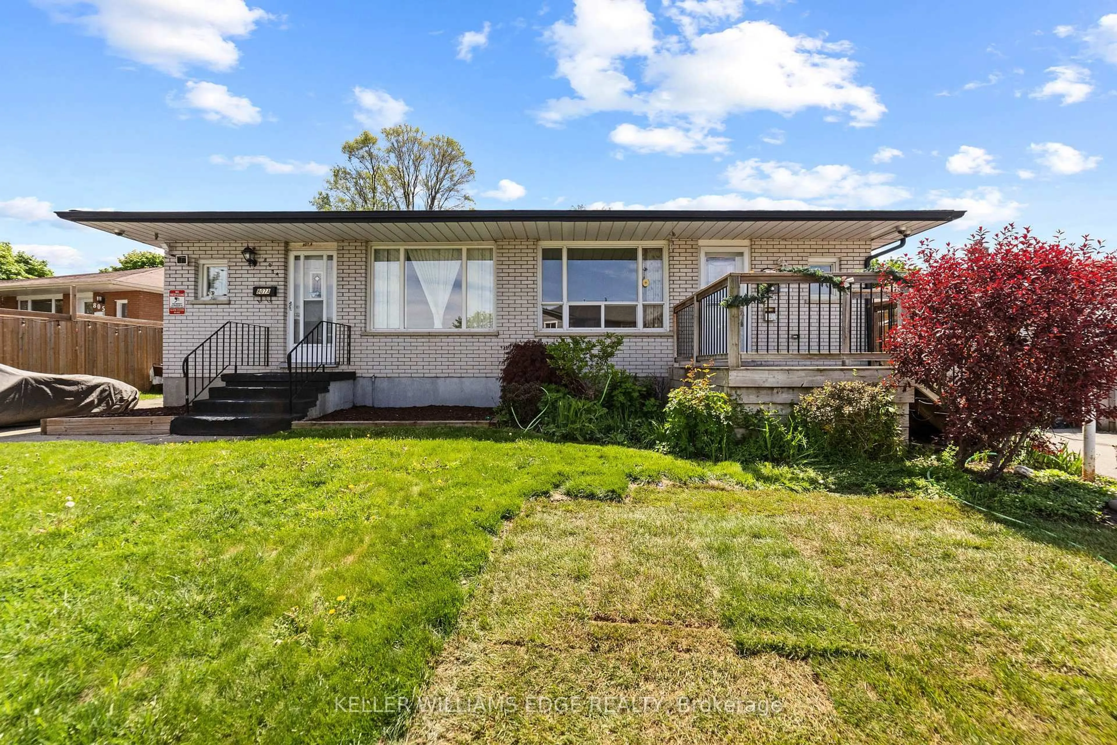 Home with vinyl exterior material, street for 807 Patterson Pl #B, Cambridge Ontario N3H 2N2