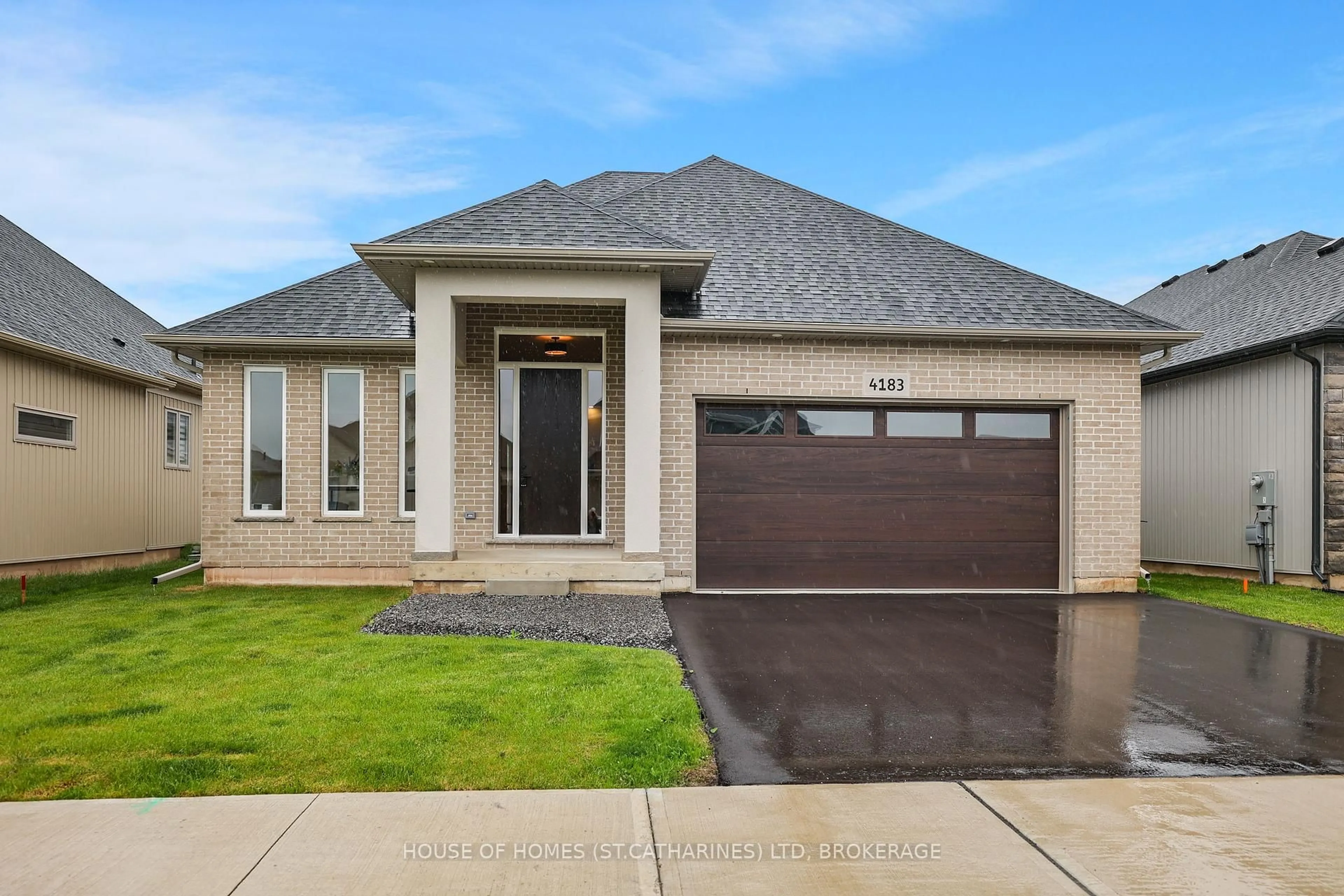 Home with brick exterior material, street for 4183 Village Creek Dr, Fort Erie Ontario L0S 1S0