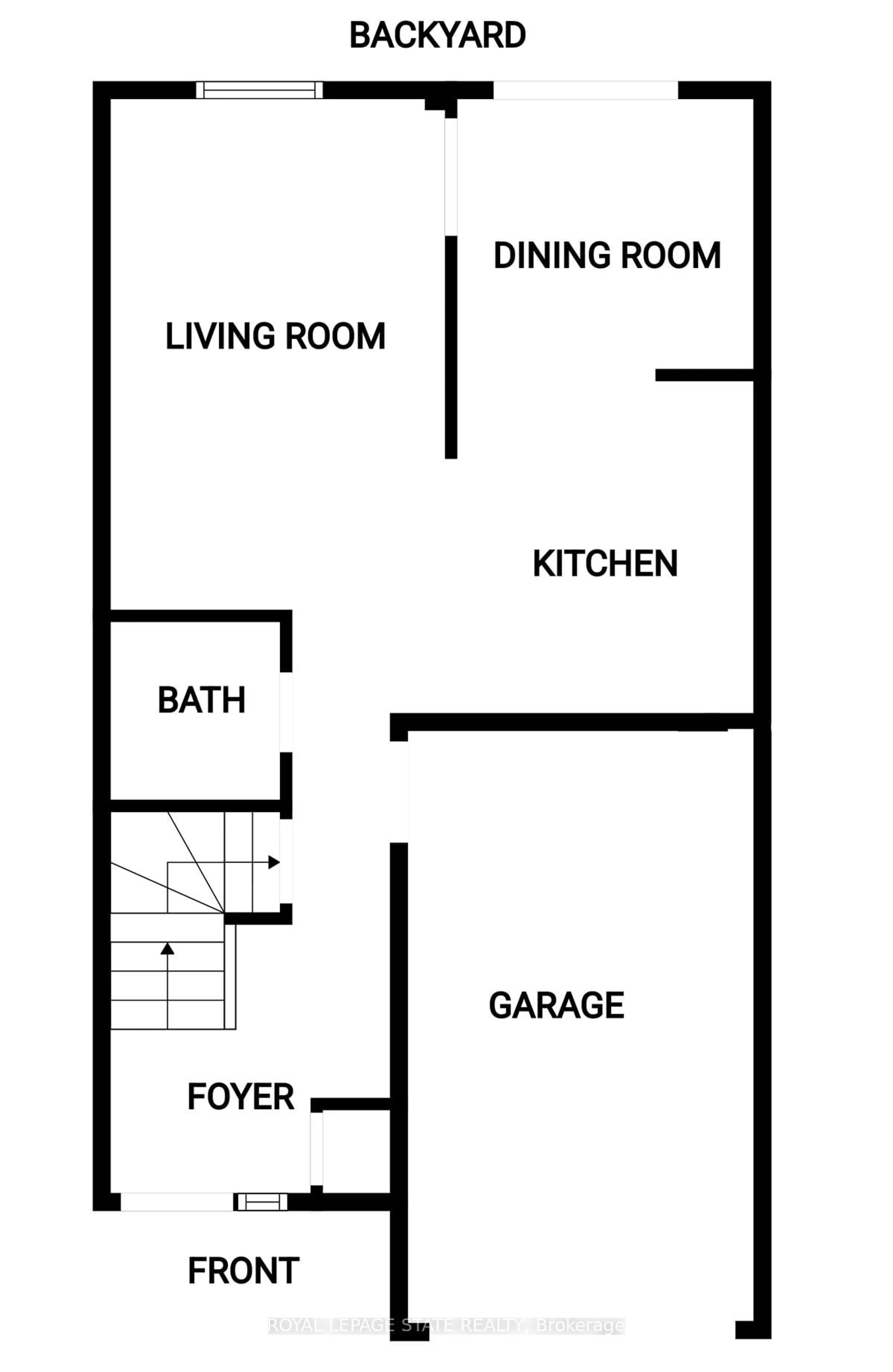 Floor plan for 565 Rymal Rd #14, Hamilton Ontario L8W 3Y2