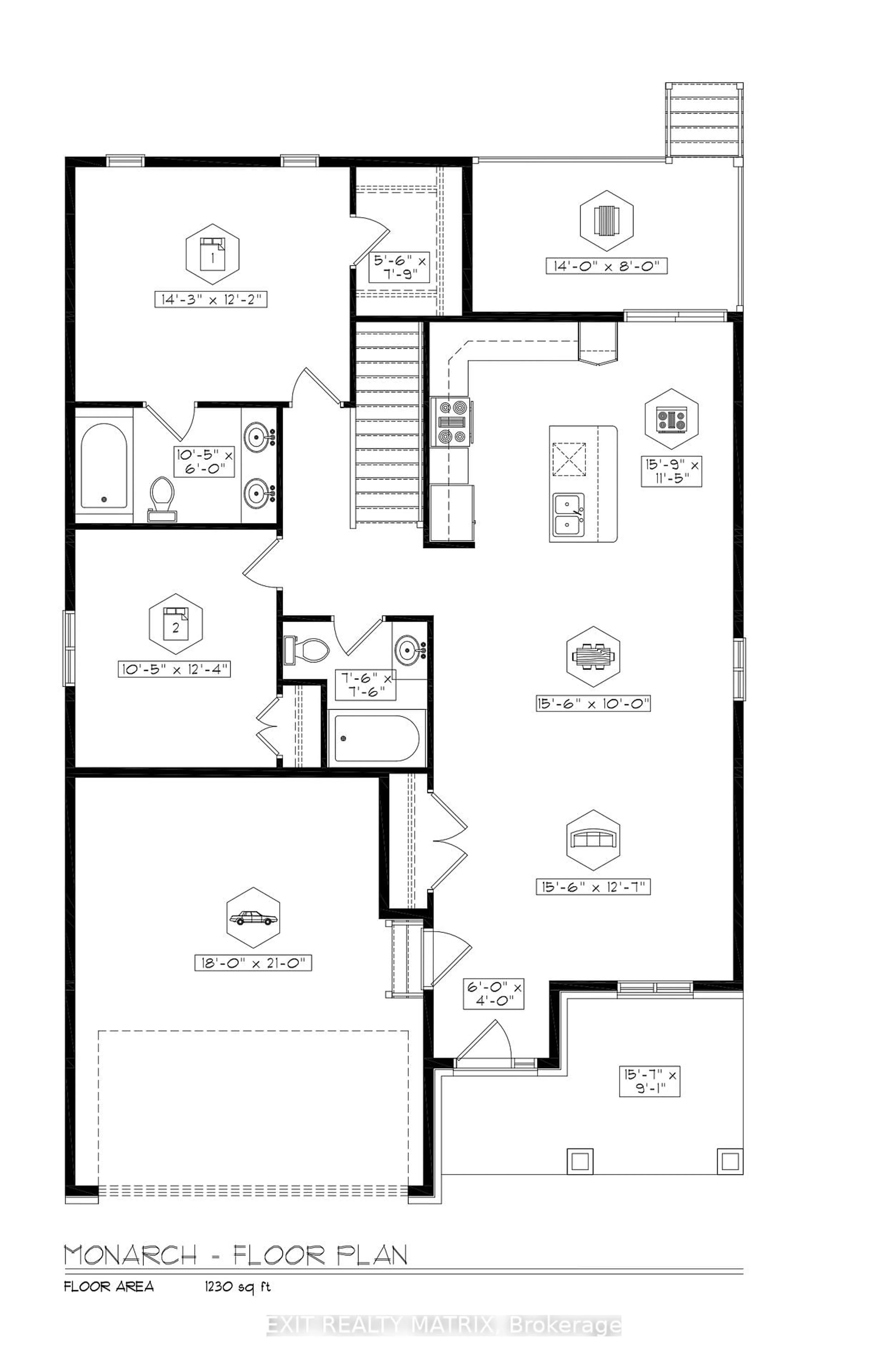 Floor plan for 1401 Caroline Crt, Cornwall Ontario K6J 0C5