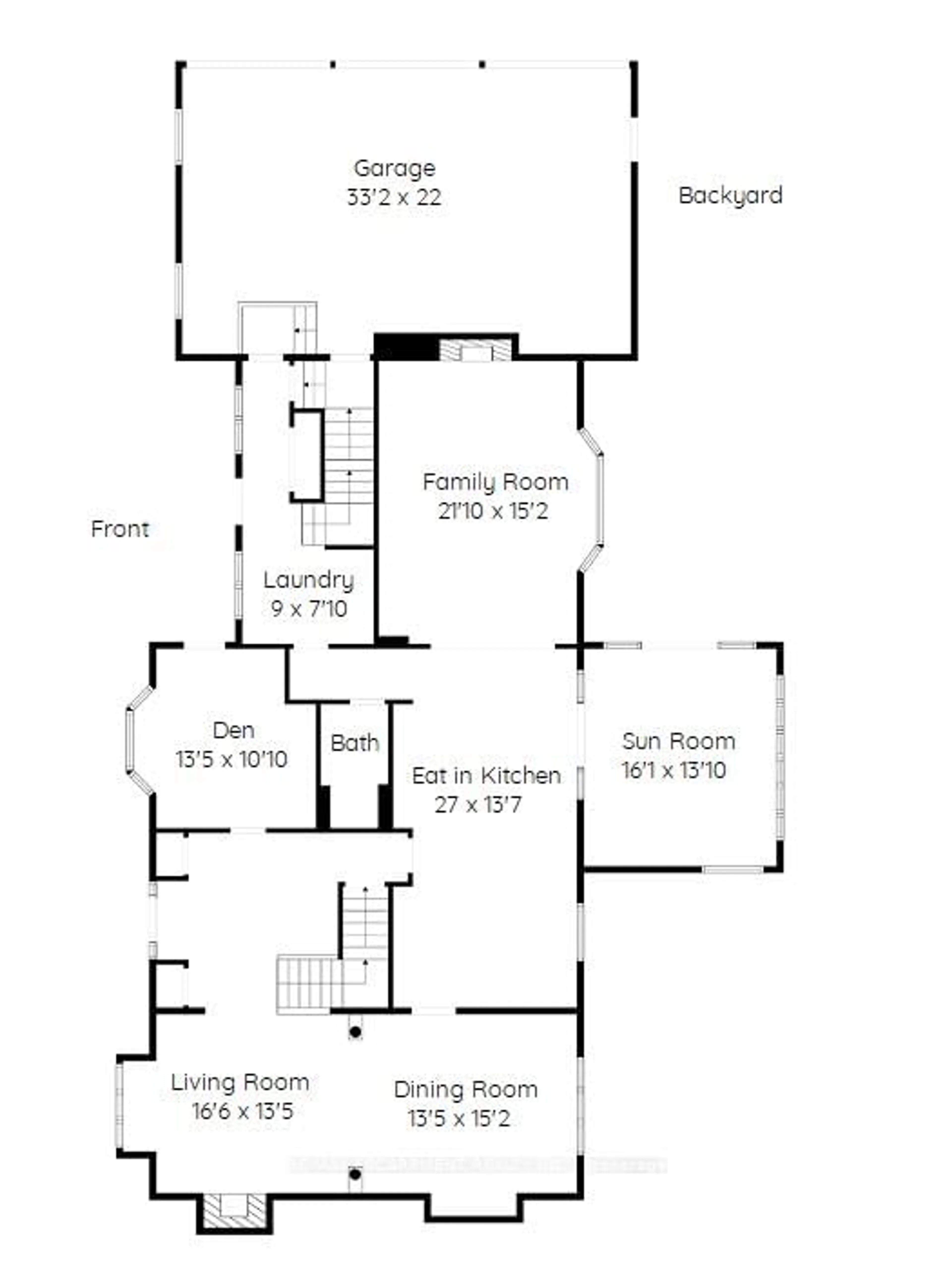 Floor plan for 712 ROBSON Rd #RR1, Hamilton Ontario L8B 1H1