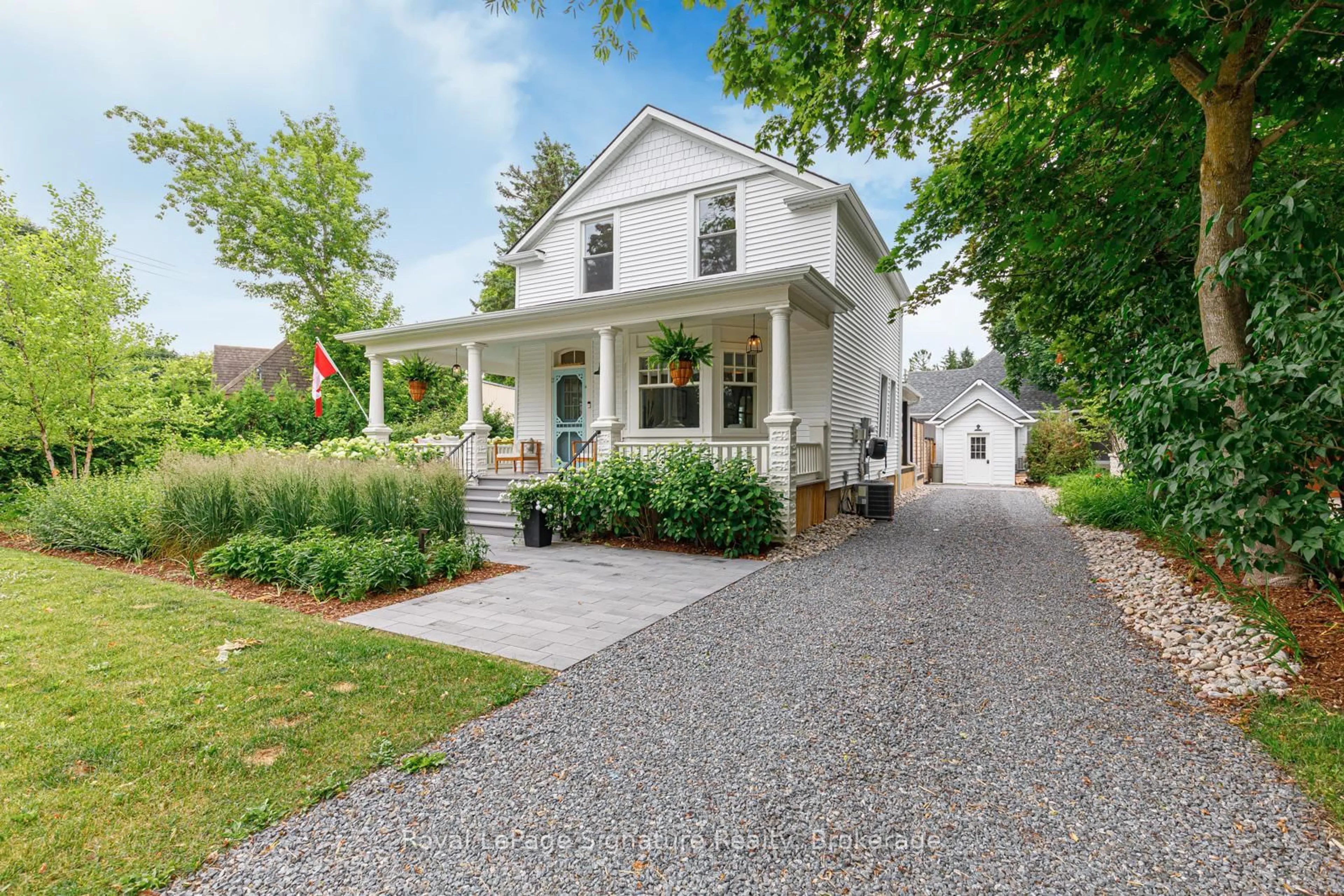 Home with brick exterior material, street for 9 ALFRED St, Blue Mountains Ontario N0H 2P0