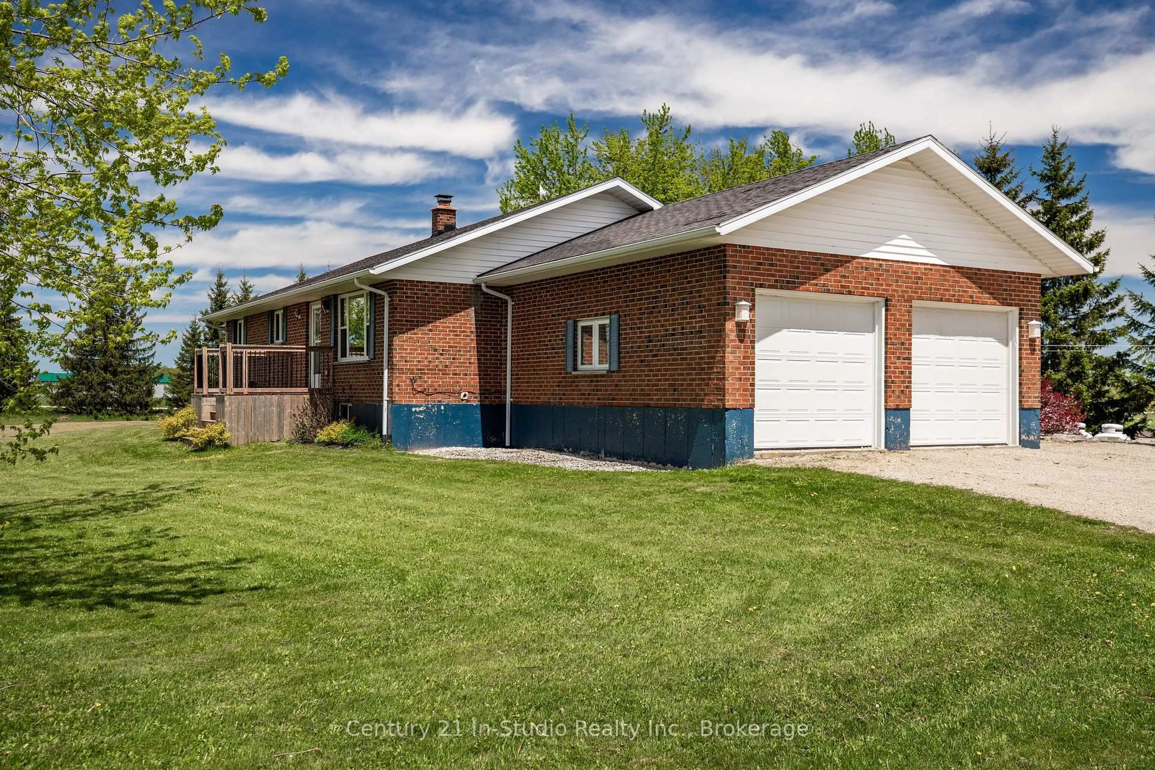 Home with brick exterior material, street for 311817 Grey Road 8, Southgate Ontario N0C 1B0