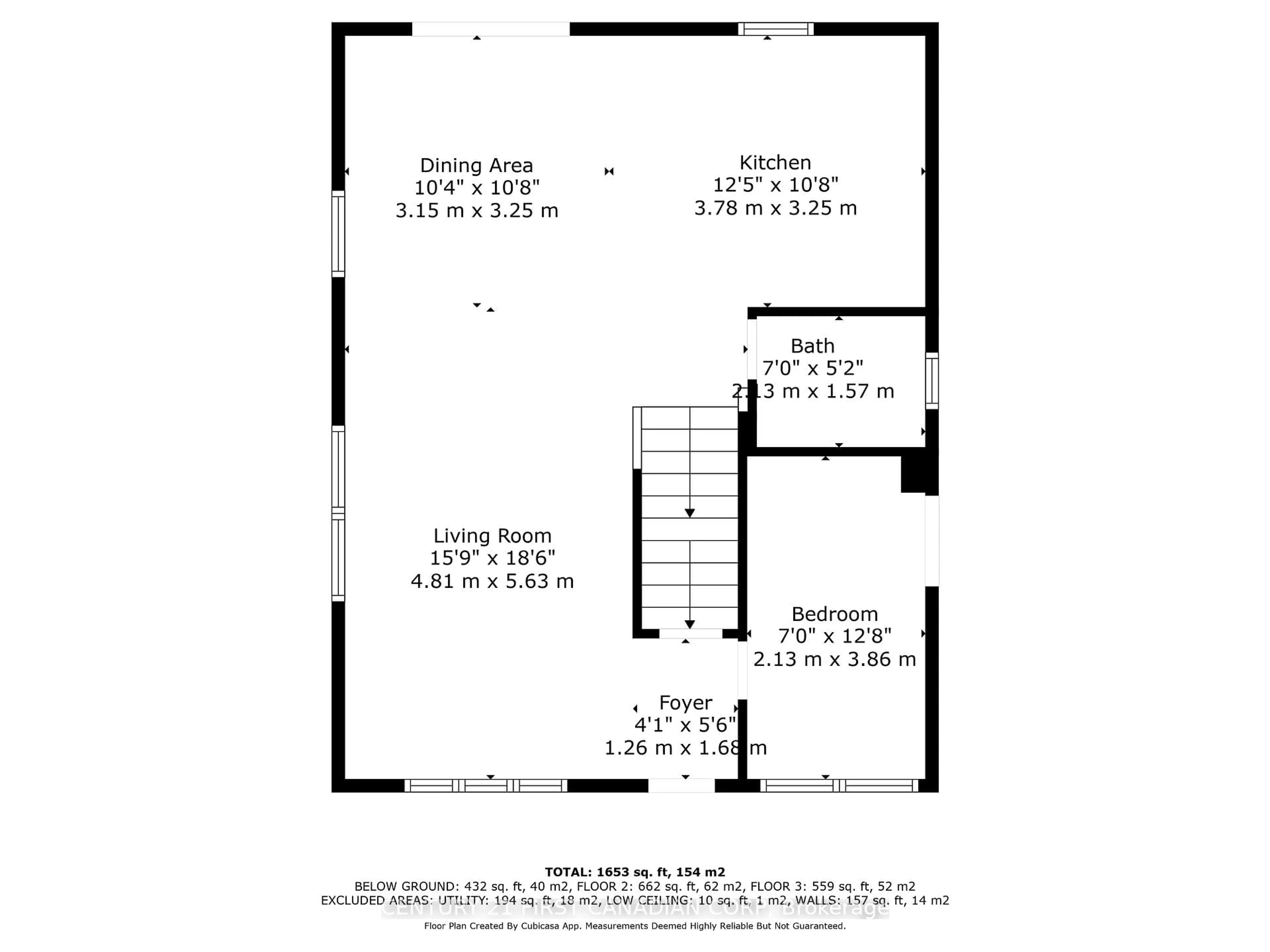 Floor plan for 766 Glasgow St, London East Ontario N5Y 1V9