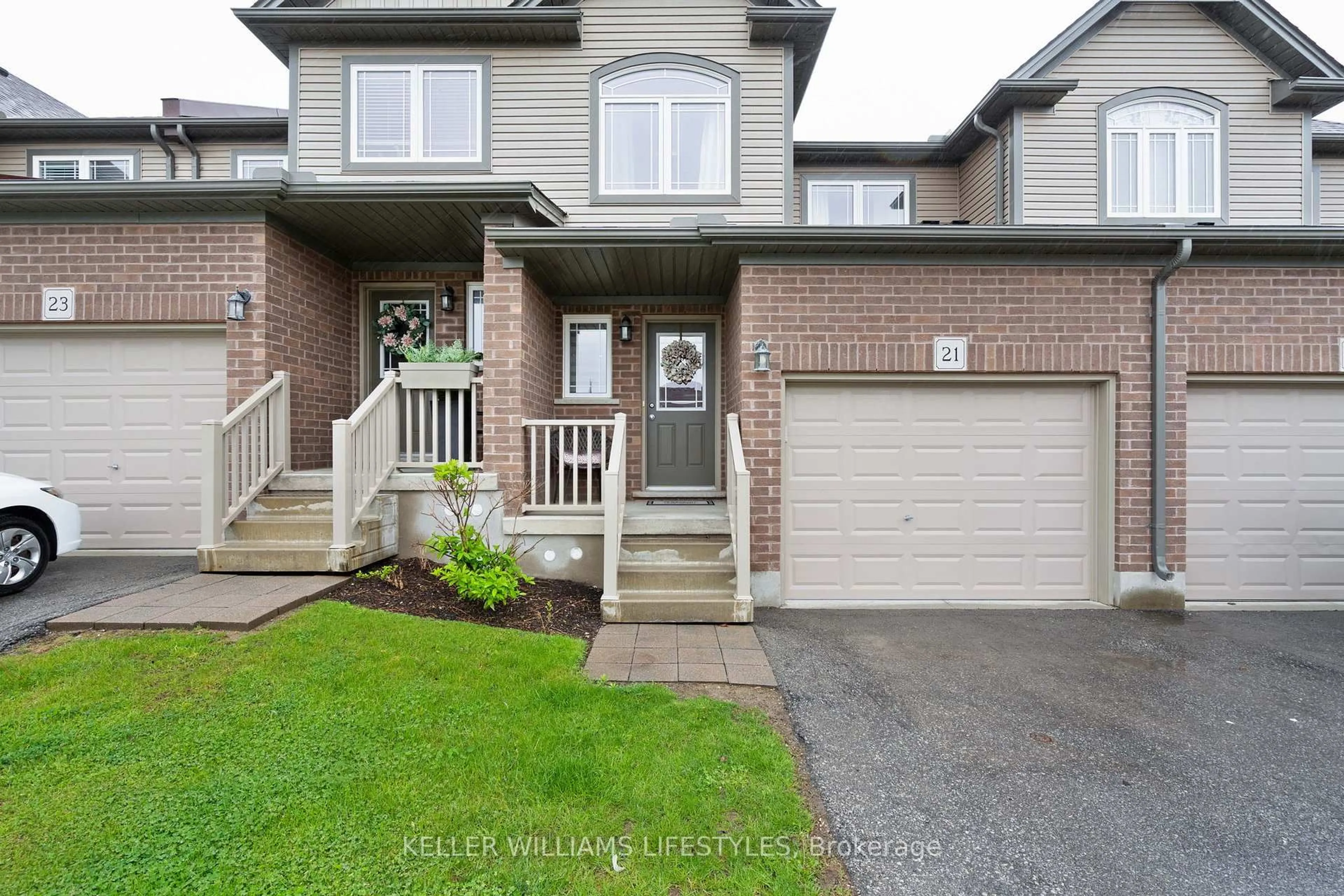 Home with brick exterior material, street for 1220 Riverbend Rd #21, London South Ontario N6K 0G5