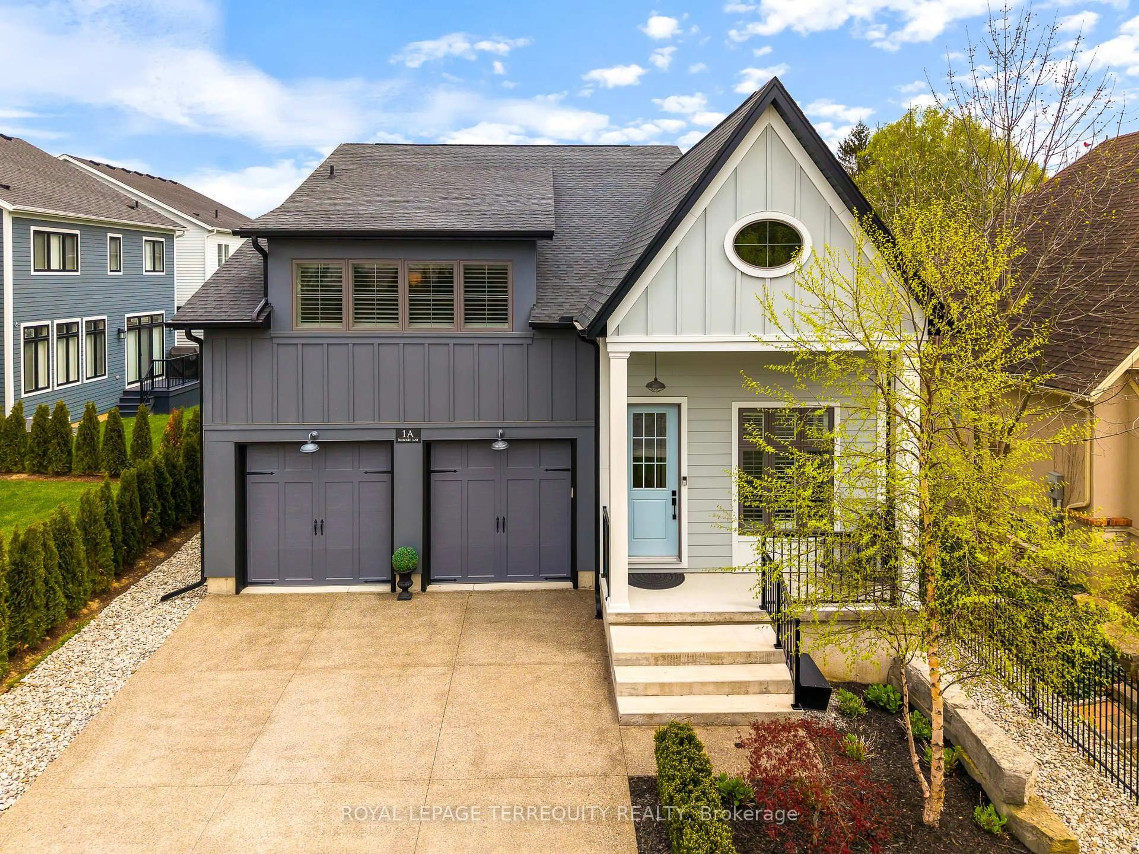 Home with brick exterior material, street for 1A Bayberry Lane, Niagara-on-the-Lake Ontario L0S 1J0