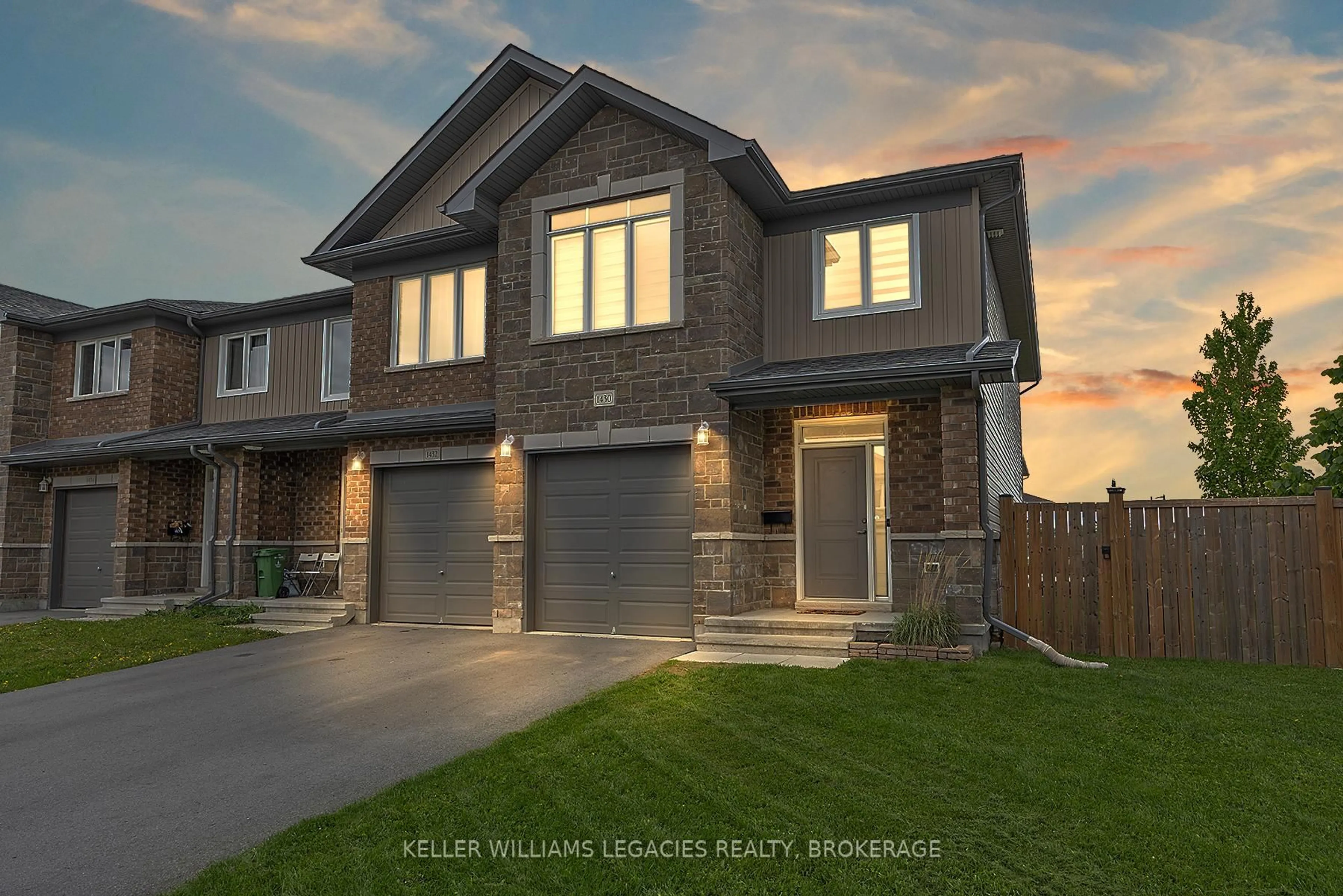 Home with brick exterior material, street for 1430 MONARCH Dr, Kingston Ontario K7P 0R9