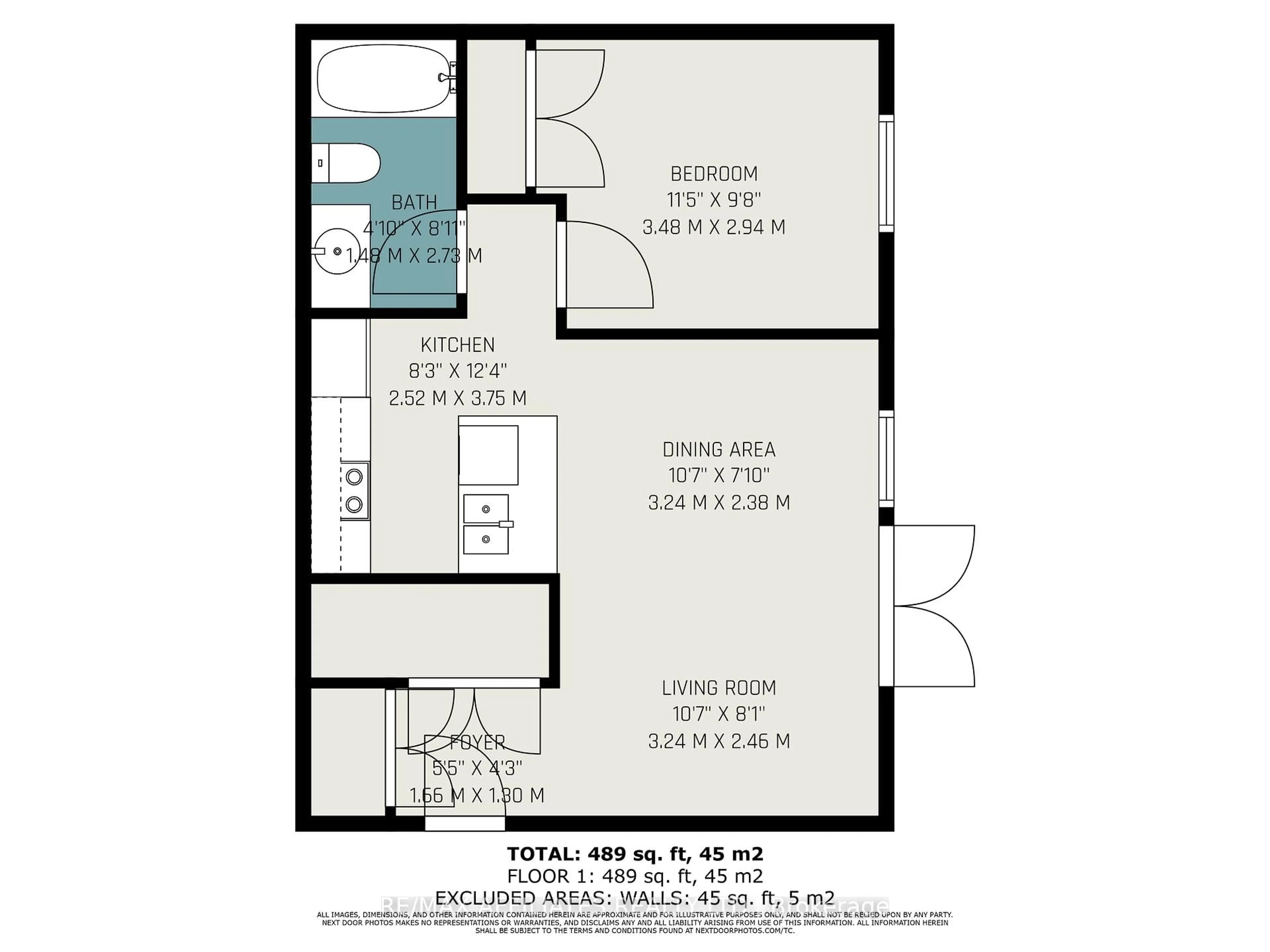 Floor plan for 330 Everest Private #A, Ottawa Ontario K1G 4E4