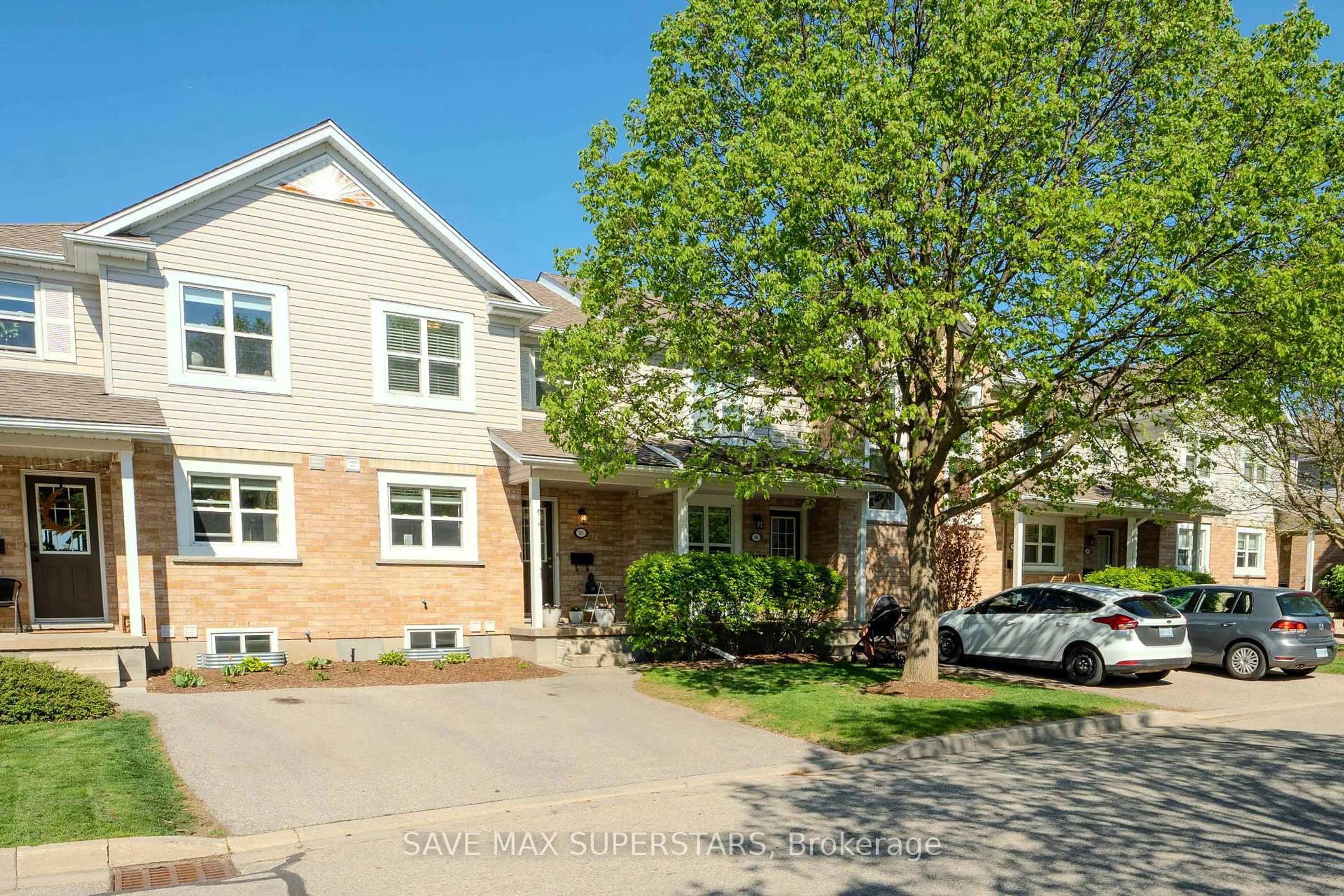 Home with brick exterior material, street for 240 London Rd #95, Guelph Ontario N1H 8N8