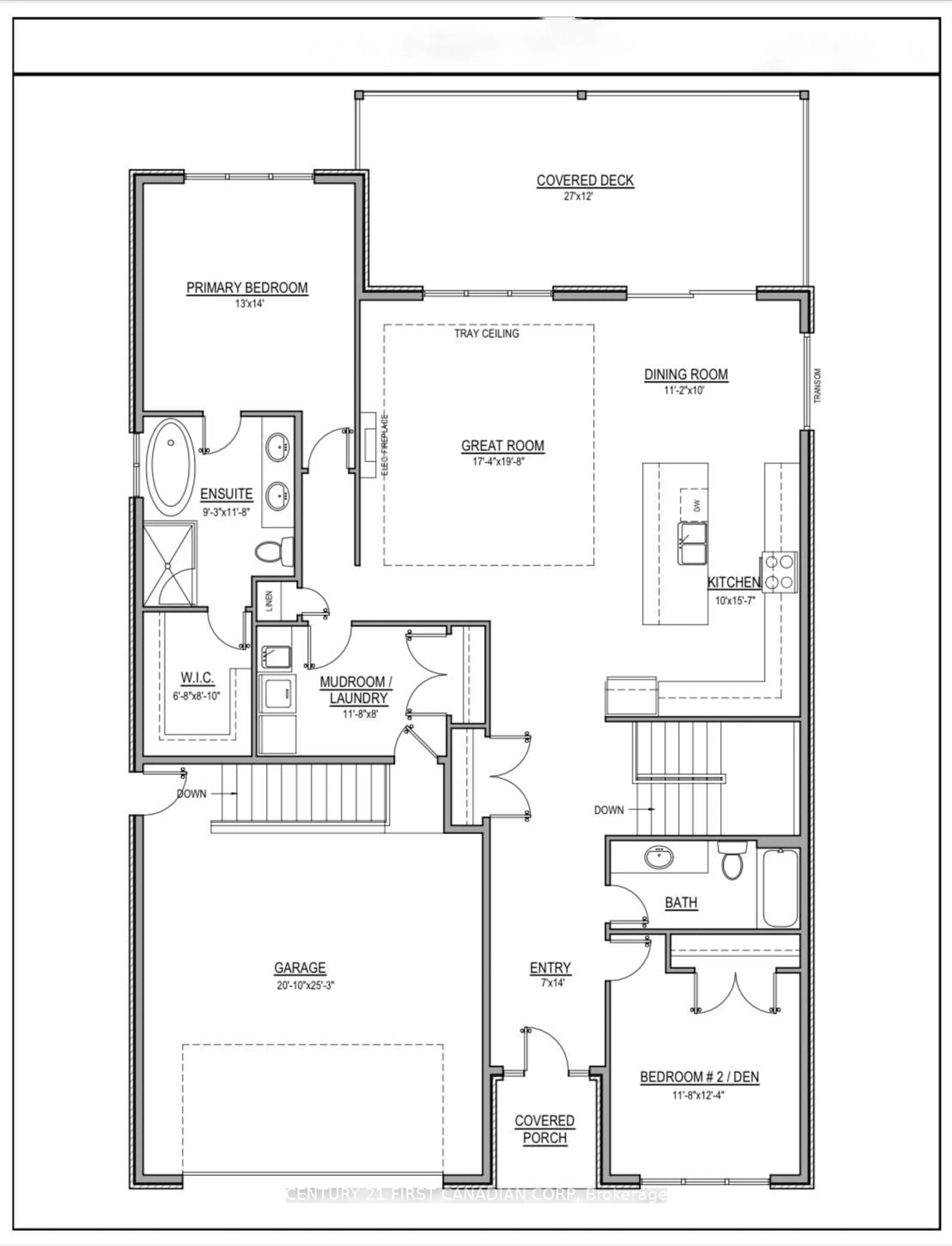 Floor plan for 4398 GREEN BEND Rd, London South Ontario N6P 0K9
