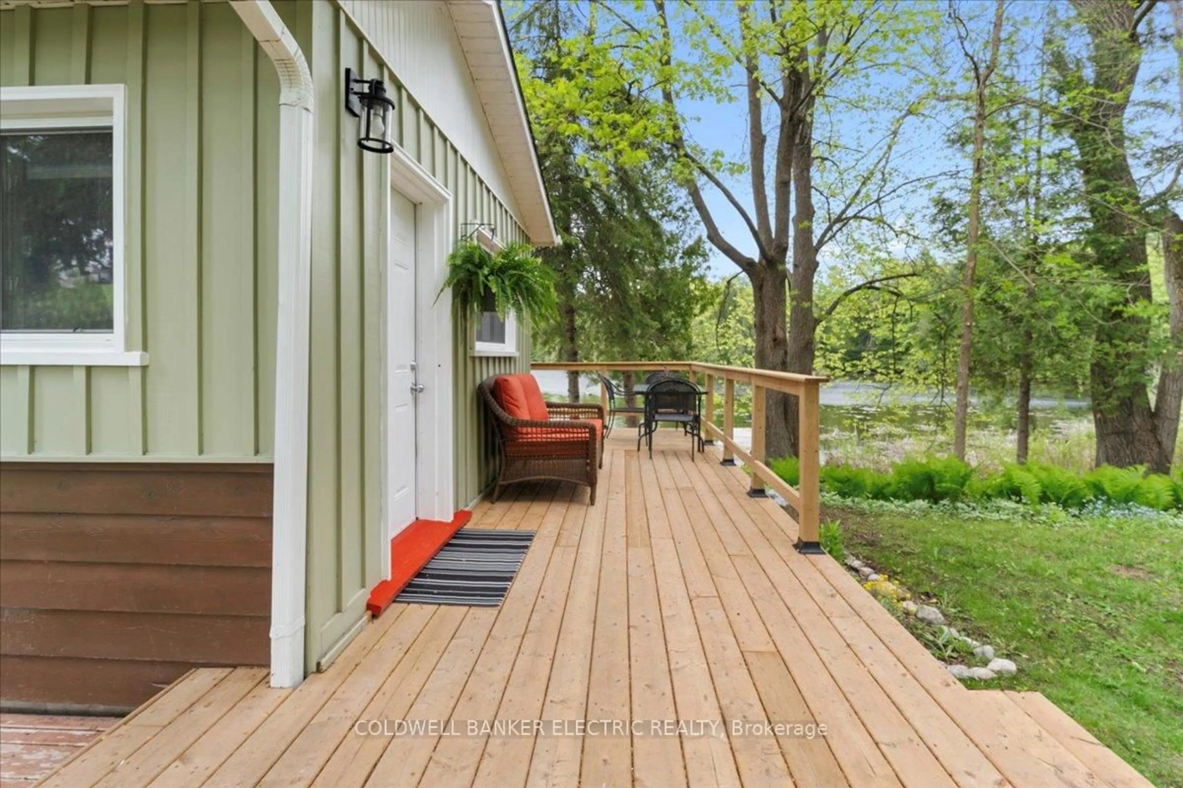 Patio, water/lake/river/ocean view for 979 Water St, Douro-Dummer Ontario K0L 3A0