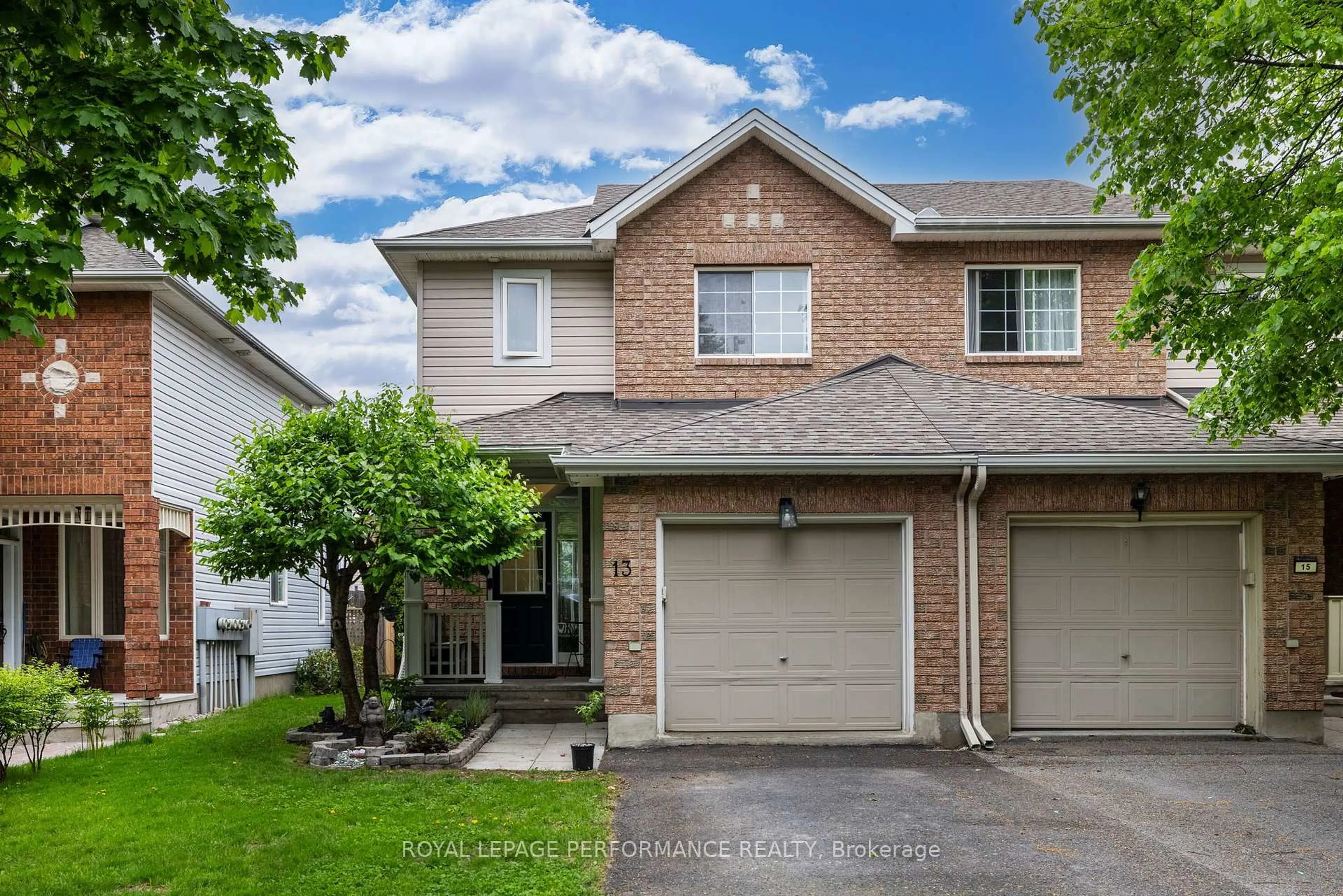 Home with brick exterior material, street for 13 Milner Downs Cres, Ottawa Ontario K2M 2S3